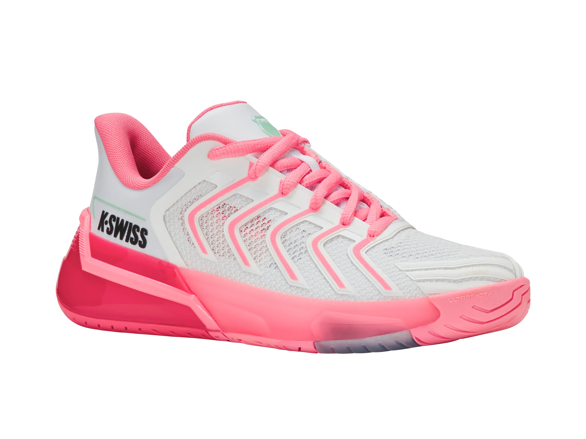 94437-162-M | ULTRASHOT 4 | WHITE/NEON PASTEL PINK/HOT NEON PINK - Image 2