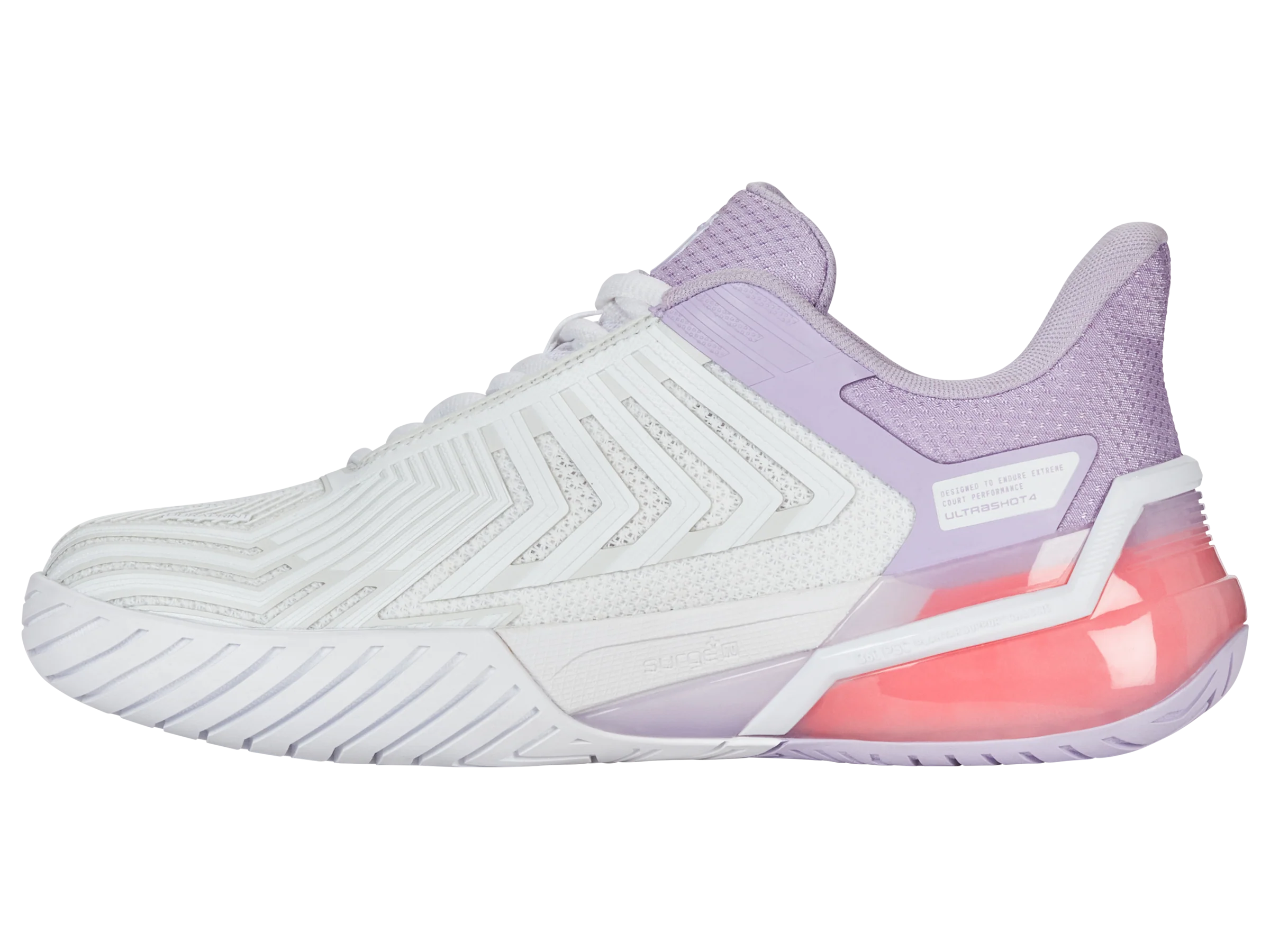 94437-182-M | ULTRASHOT 4 | WHITE/ORCHID PETAL/NEON BLAZE - Image 5