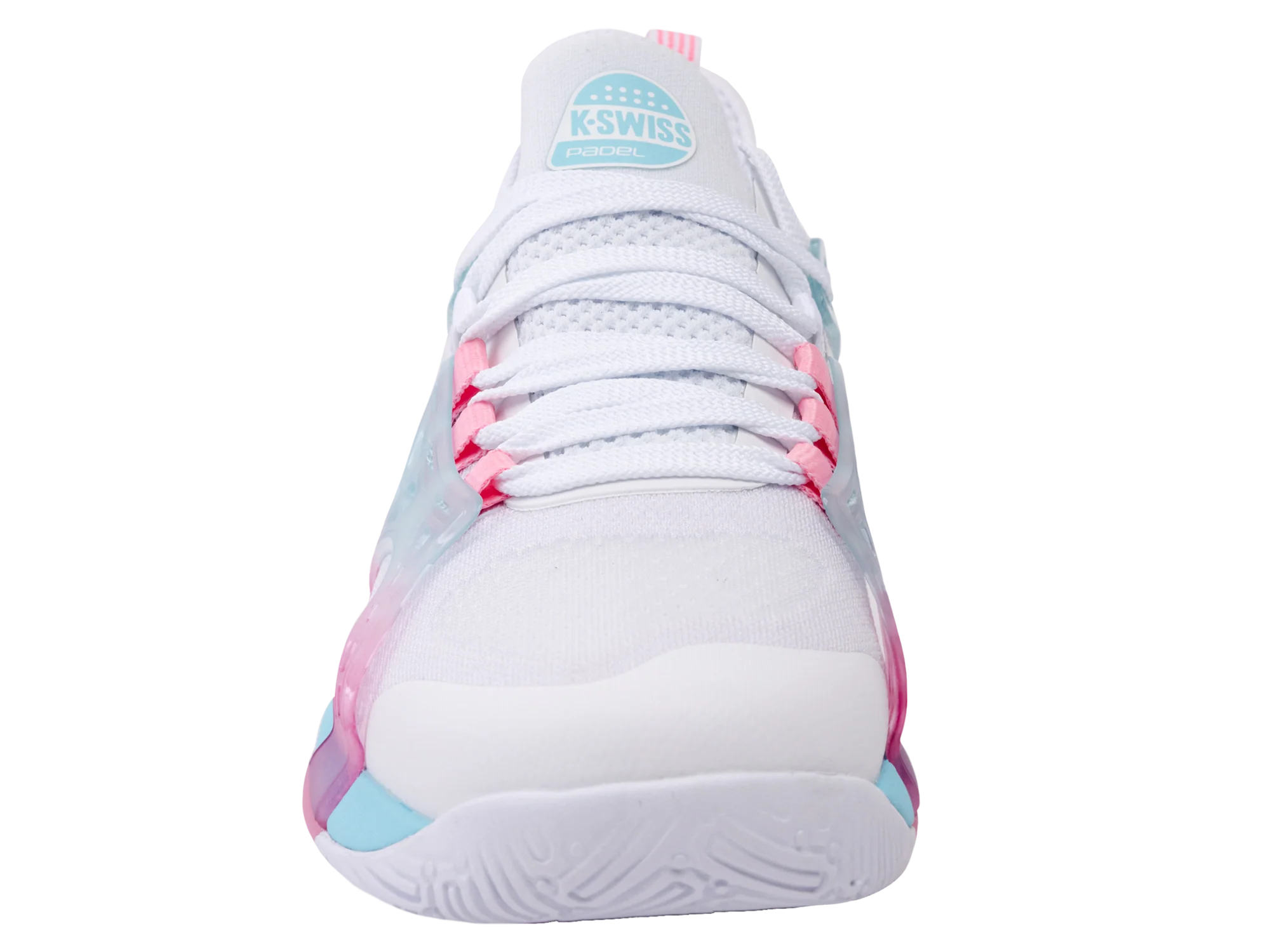 94597-146-M | K-FRAME PADEL | WHITE/SOFT NEON BLUE/NEON BUBLE GUM - Image 3
