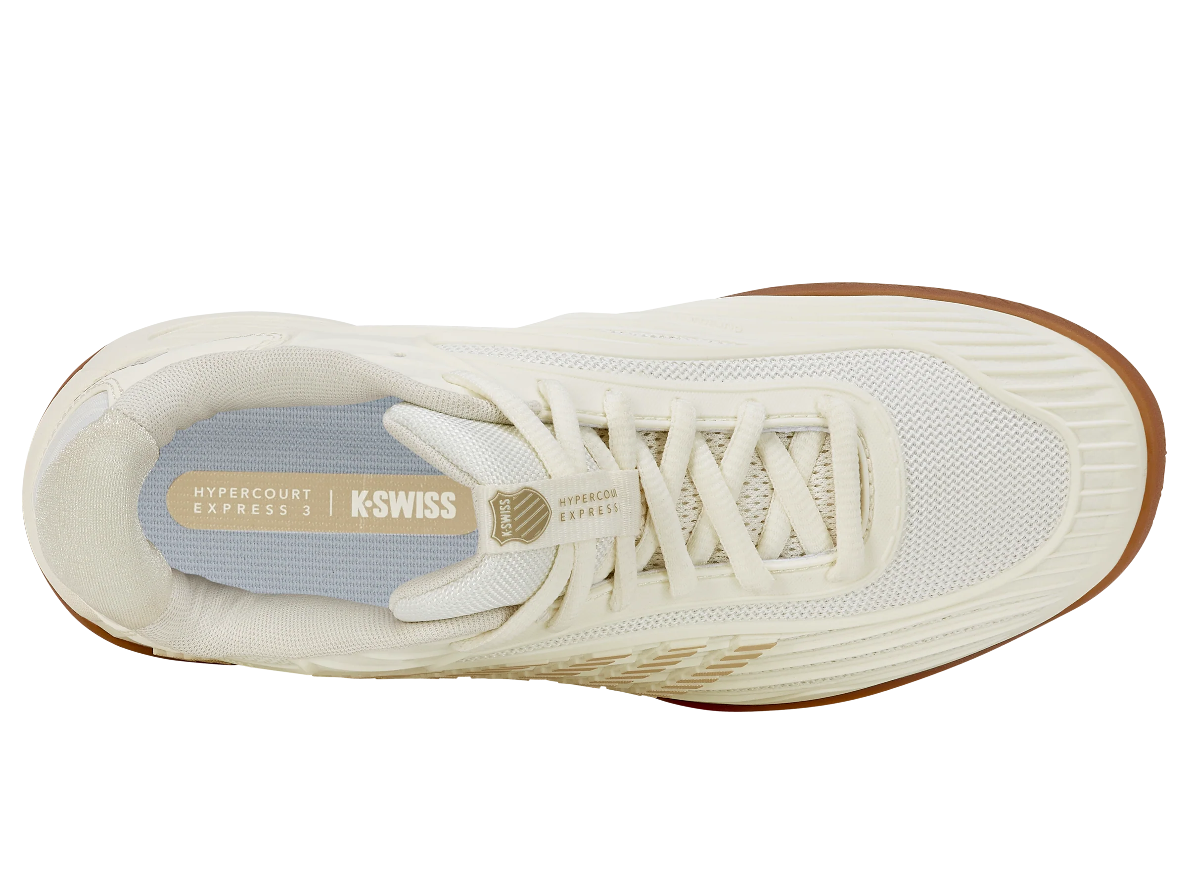 94607-164-M | HYPERCOURT EXPRESS 3 INDOOR | EGRET/WHITECAP GRAY - Image 7