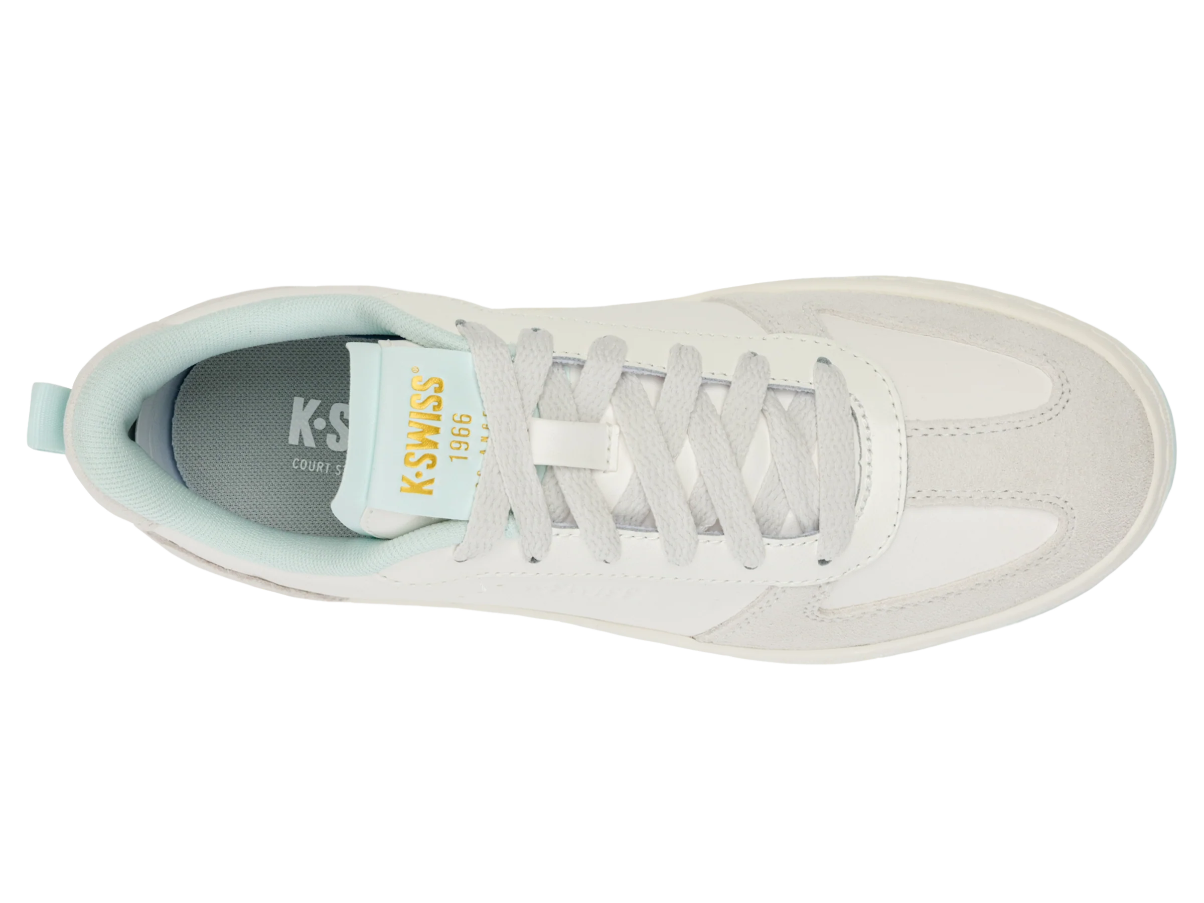 94734-051-M | COURT VARSITY | CLOUD DANCER/SNOW WHITE/MINT JULEP - Image 7