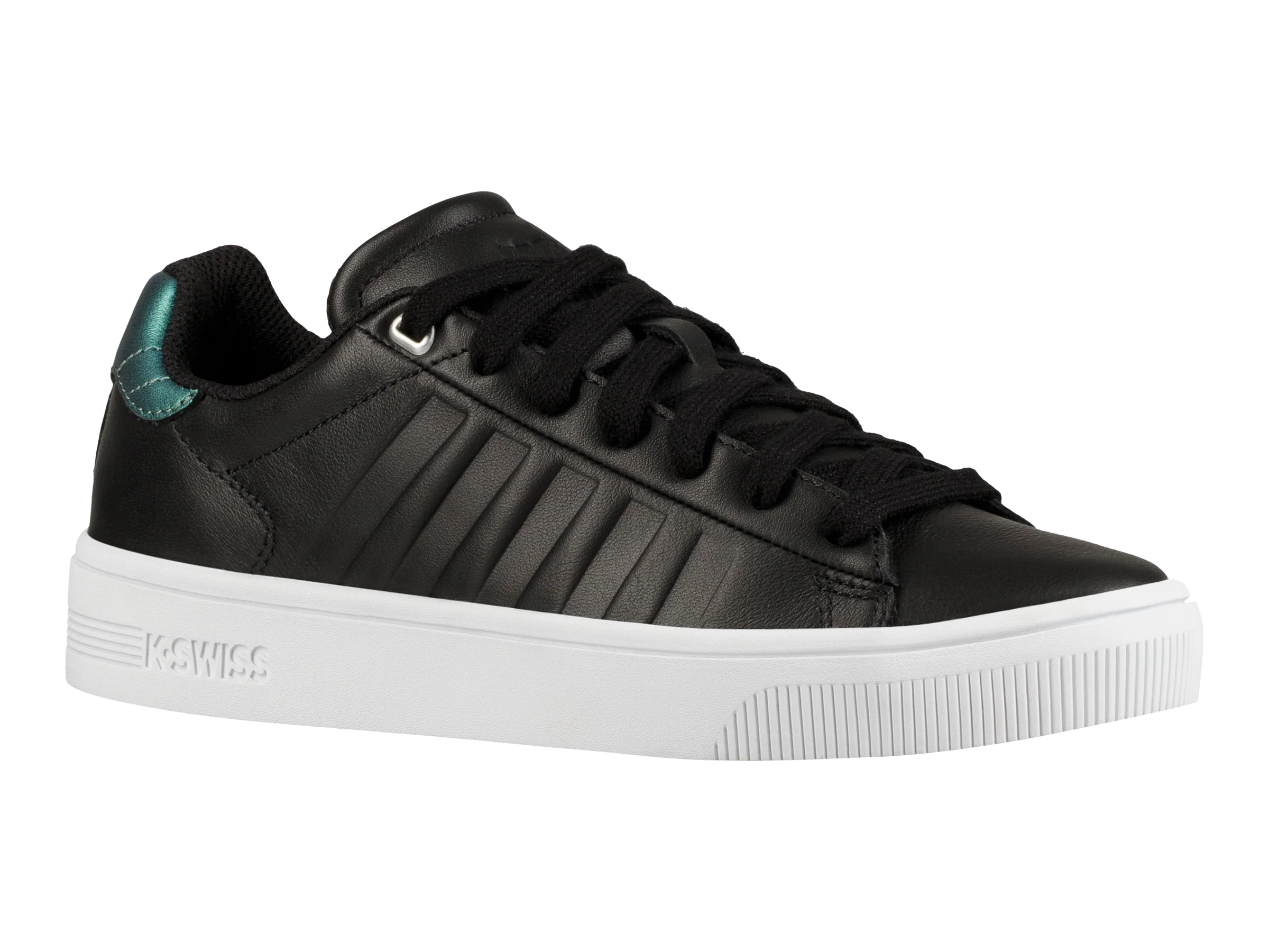 95453-078-M | COURT FRASCO | BLACK/TEAL - Image 2