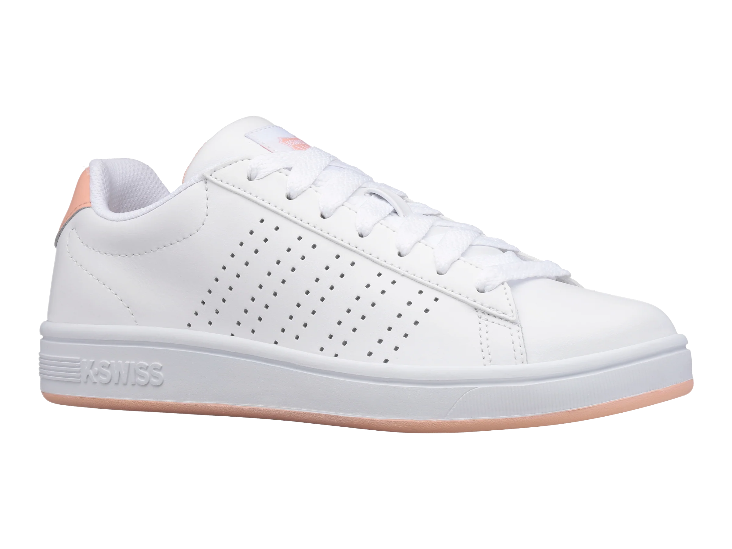 95586-172-M | COURT CASPER | WHITE/PEACH NECTAR/GRAYSTONE - Image 2