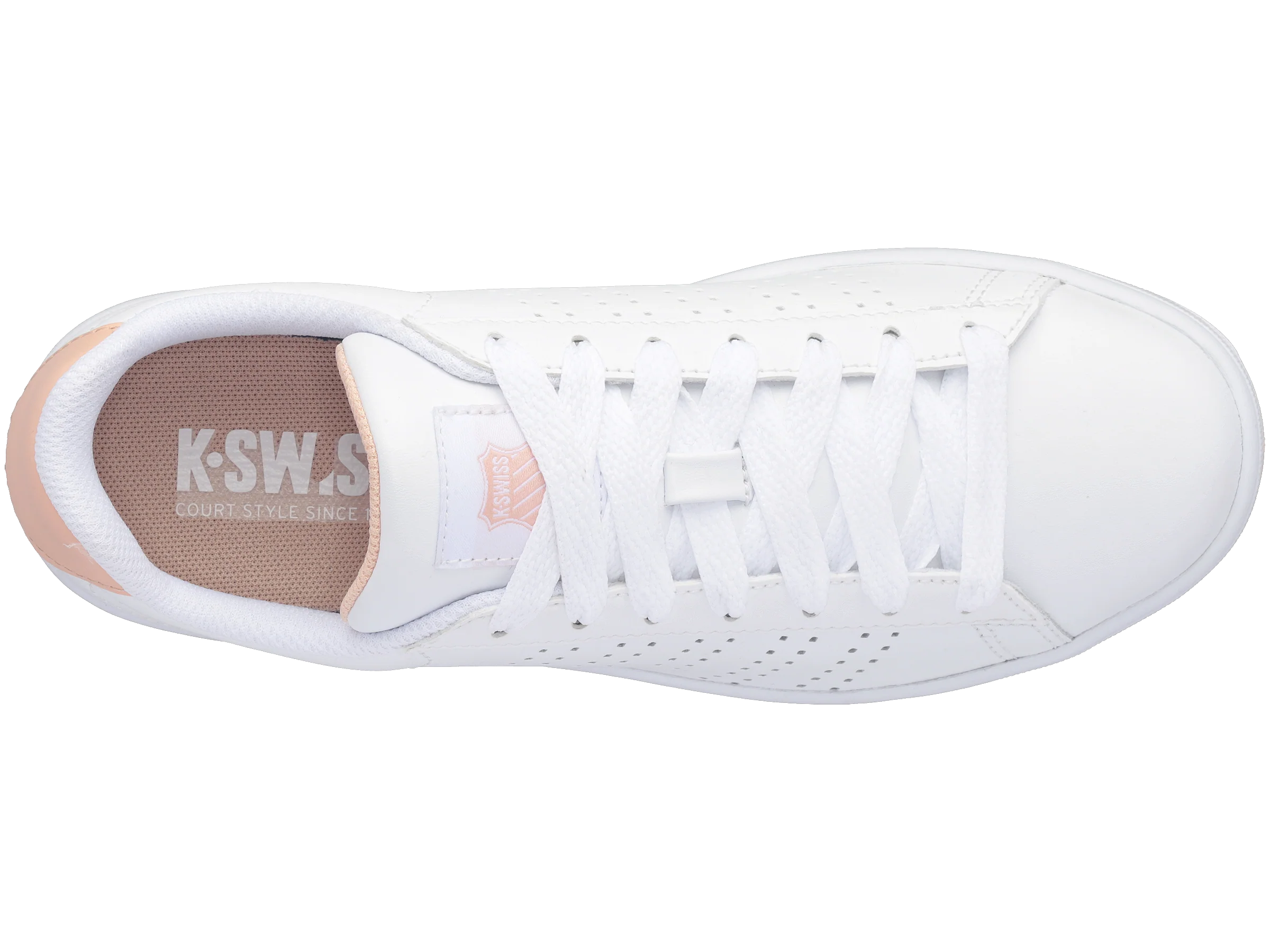 95586-172-M | COURT CASPER | WHITE/PEACH NECTAR/GRAYSTONE - Image 7