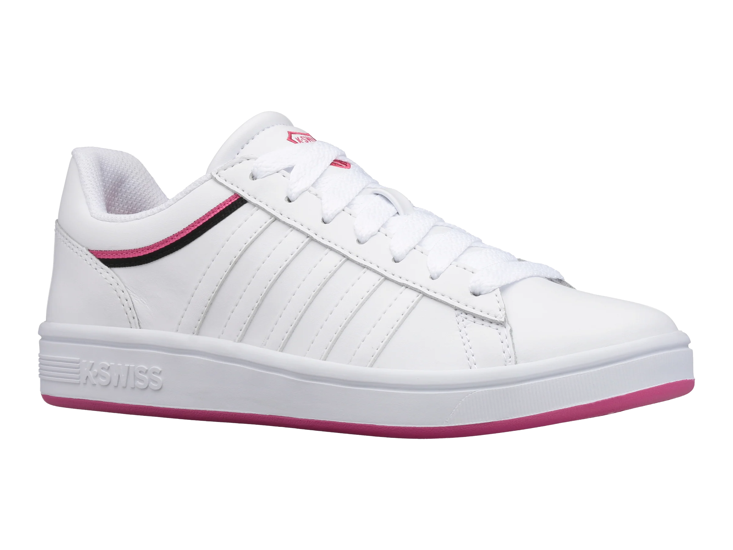 96154-178-M | COURT WINSTON | WHITE/PINK YARROW/BLACK/TAPE - Image 2
