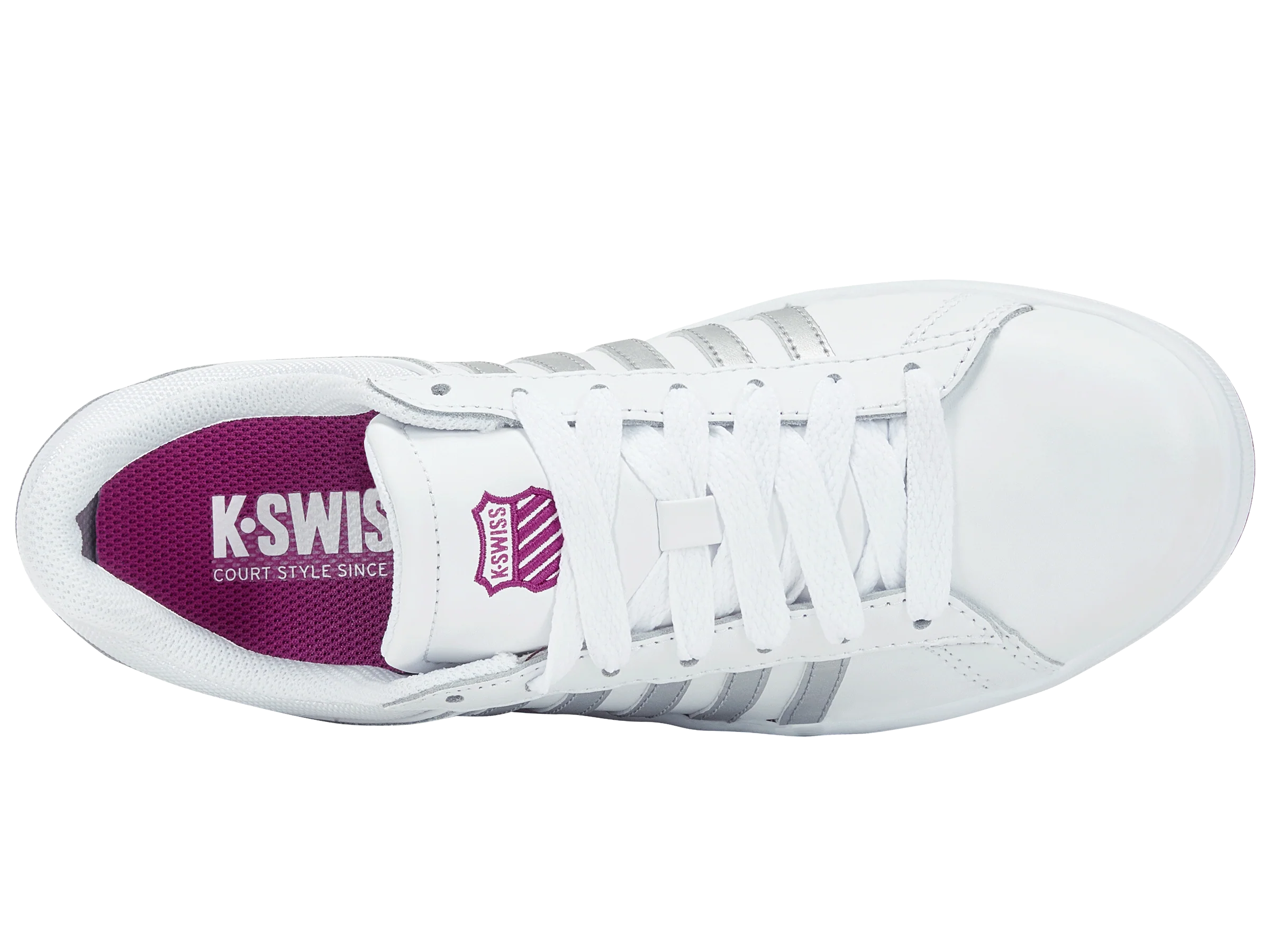 96154-903-M | COURT WINSTON | WHITE/SILVER/FESTIVAL FUCHSIA - Image 7