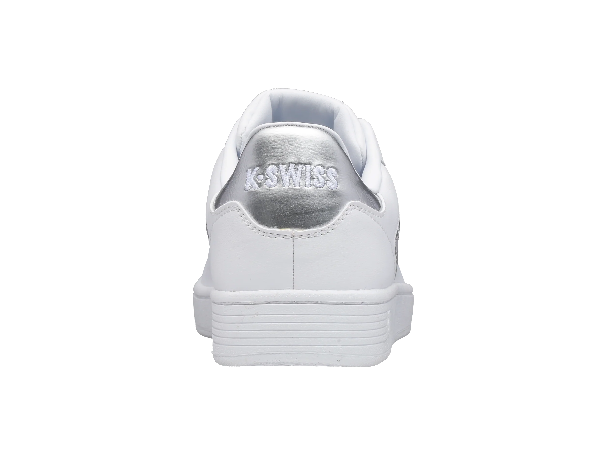 96347-110-M | WOMENS CLEAN COURT II CMF | WHITE/SILVER - Image 4