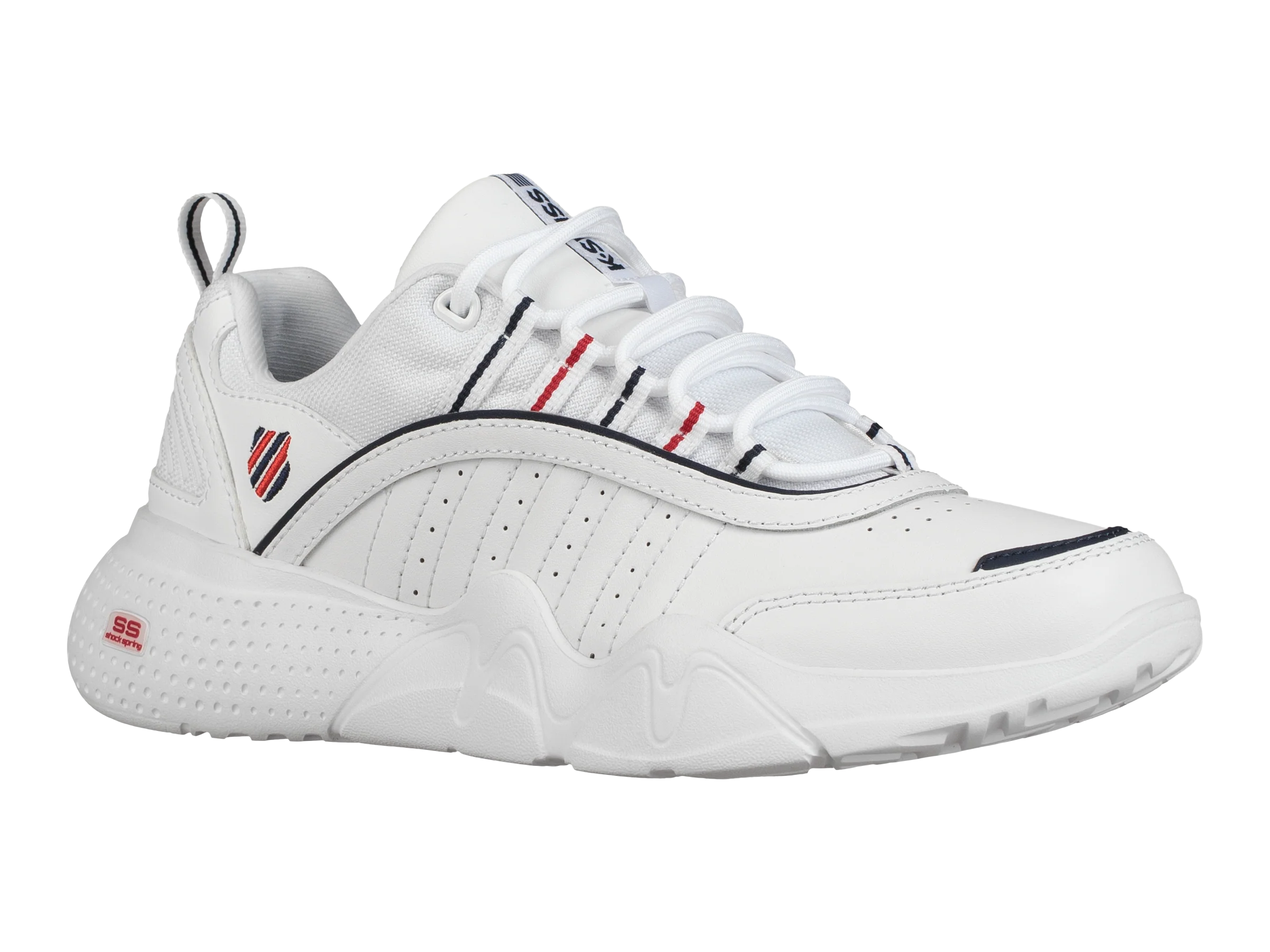 96398-159-M | WOMENS CR-CASTLE | WHITE/NAVY/RIBBON RED - Image 2