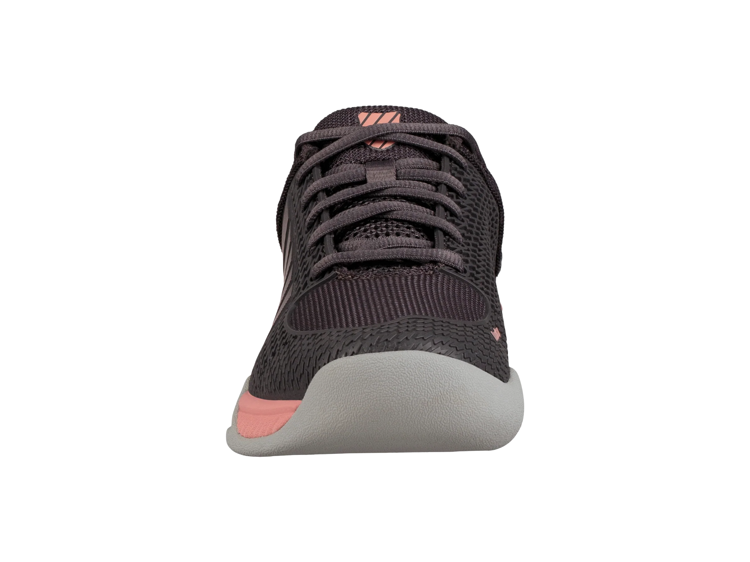 96401-094-M | EXPRESS LIGHT CARPET | PLUM KITTEN/CORAL ALMOND/GULL GRAY - Image 3