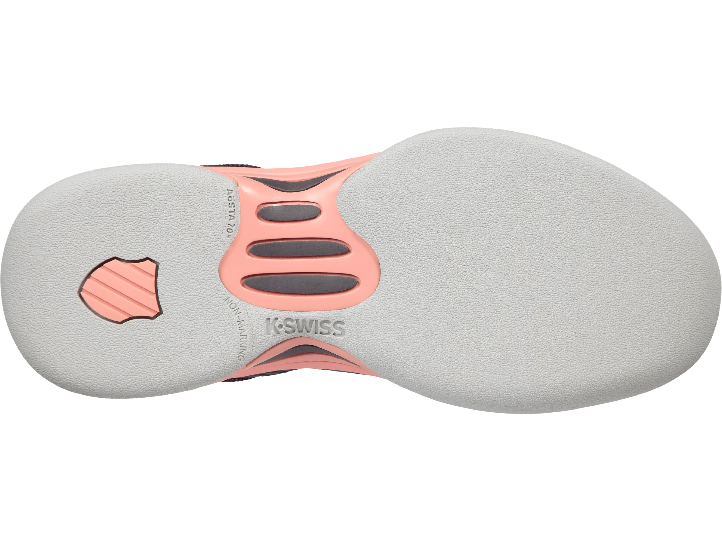 96401-094-M | EXPRESS LIGHT CARPET | PLUM KITTEN/CORAL ALMOND/GULL GRAY - Image 6