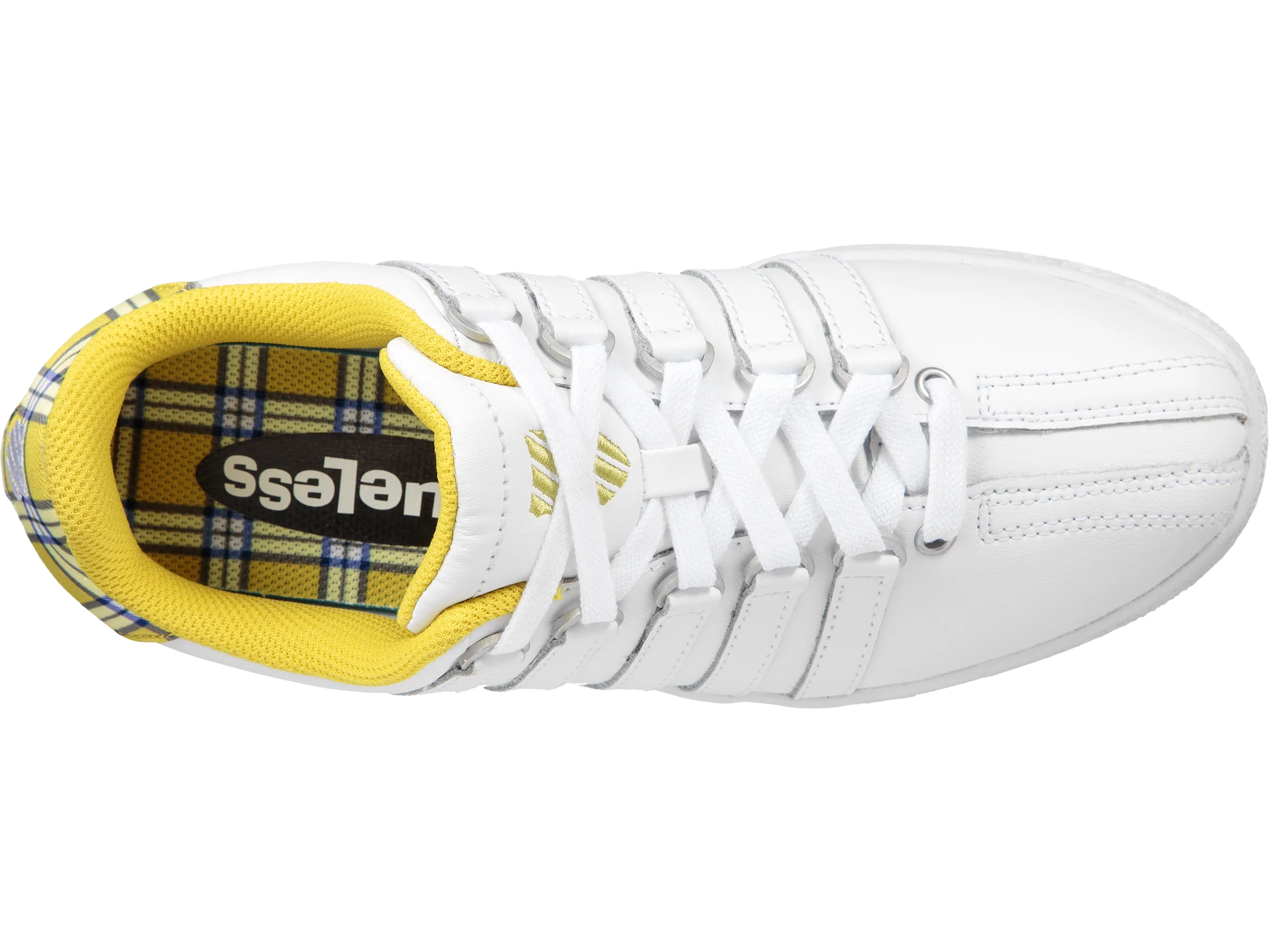 96538-106-M | CLASSIC VN T CLUELESS | WHITE/YELLOW PLAID - Image 7