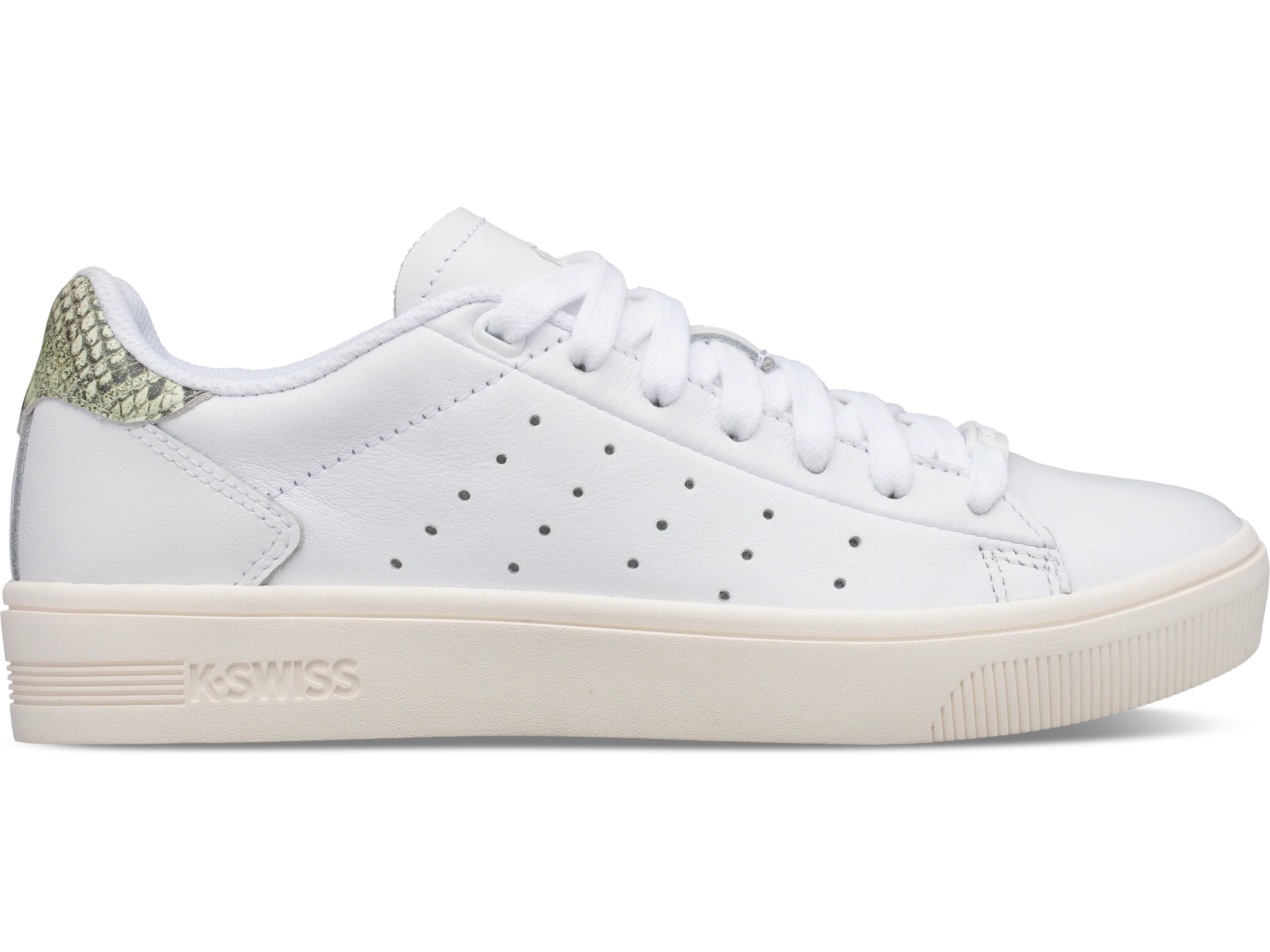 96596-181-M | COURT FRASCO II | WHITE/SEAFOAM GREEN SNAKE/SNOW WHITE