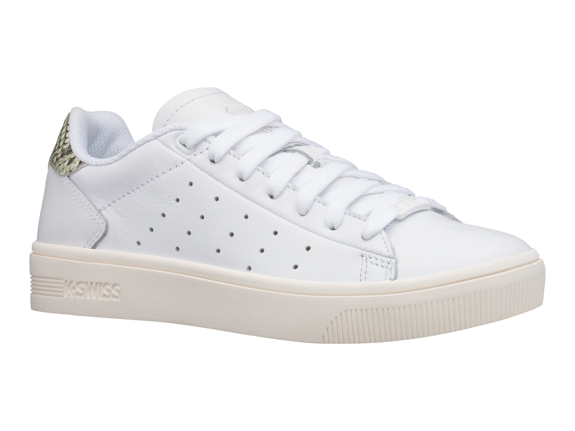96596-181-M | COURT FRASCO II | WHITE/SEAFOAM GREEN SNAKE/SNOW WHITE - Image 2