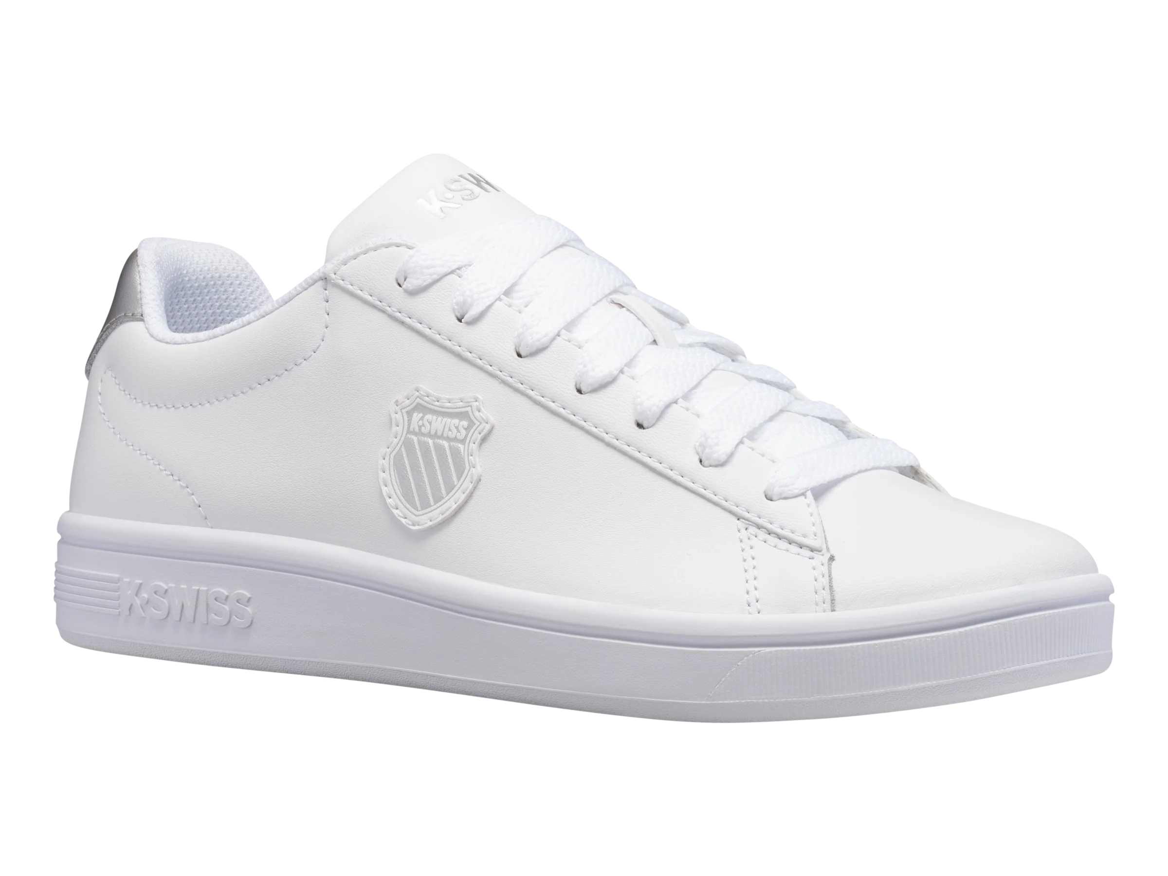 96599-110-M | COURT SHIELD | WHITE/SILVER - Image 2