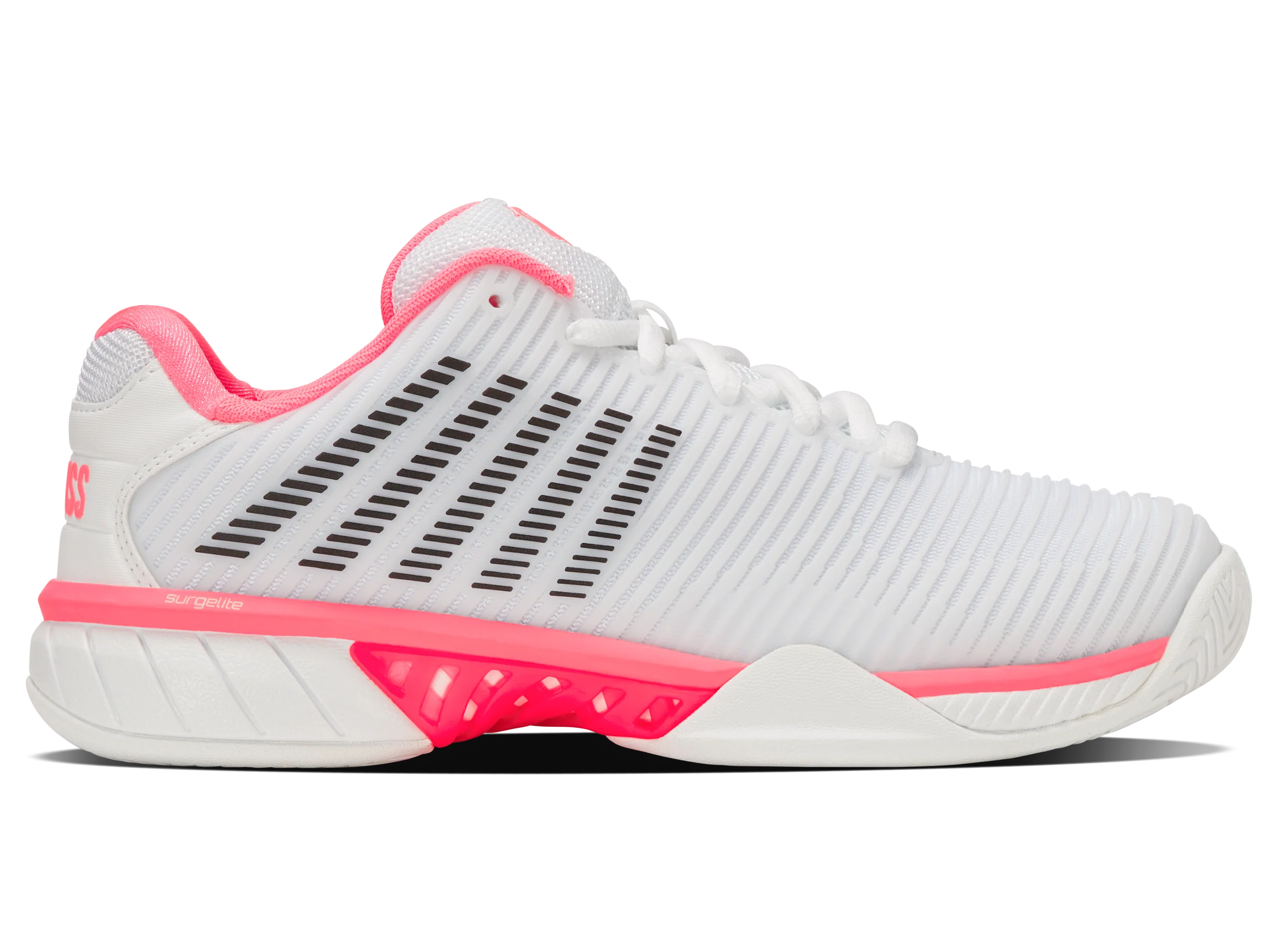 96613-173-M | HYPERCOURT EXPRESS 2 | WHITE/NEON PASTEL PINK/BLACK