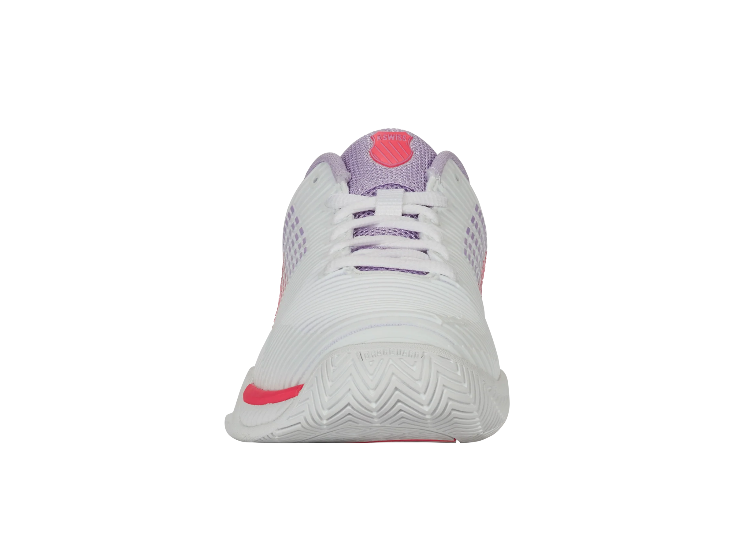 96613-182-M | HYPERCOURT EXPRESS 2 | WHITE/ORCHID PETAL/NEON BLAZE - Image 3