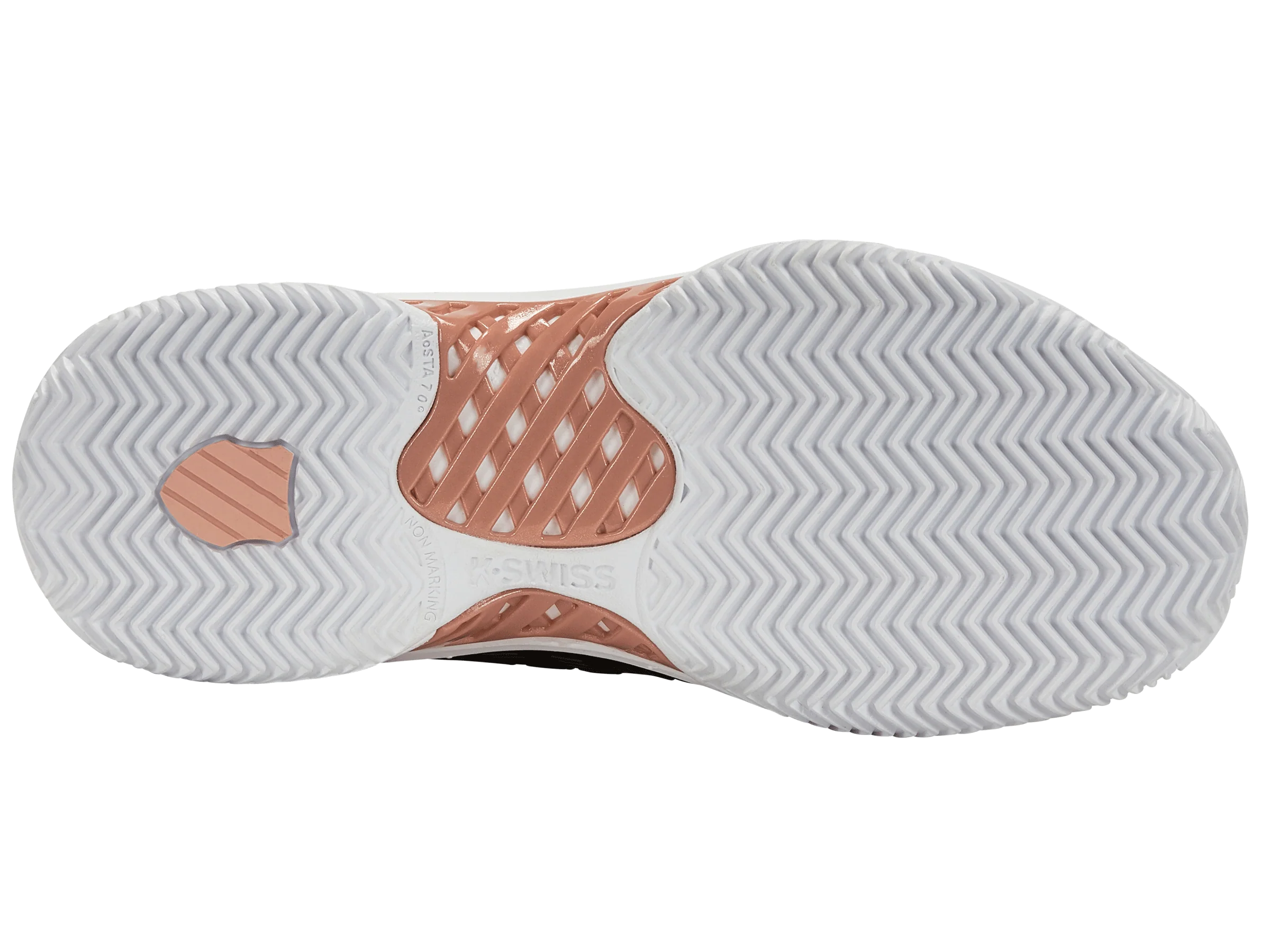 96614-072-M | HYPERCOURT EXPRESS 2 CLAY | BLACK/WHITE/ROSE GOLD - Image 6