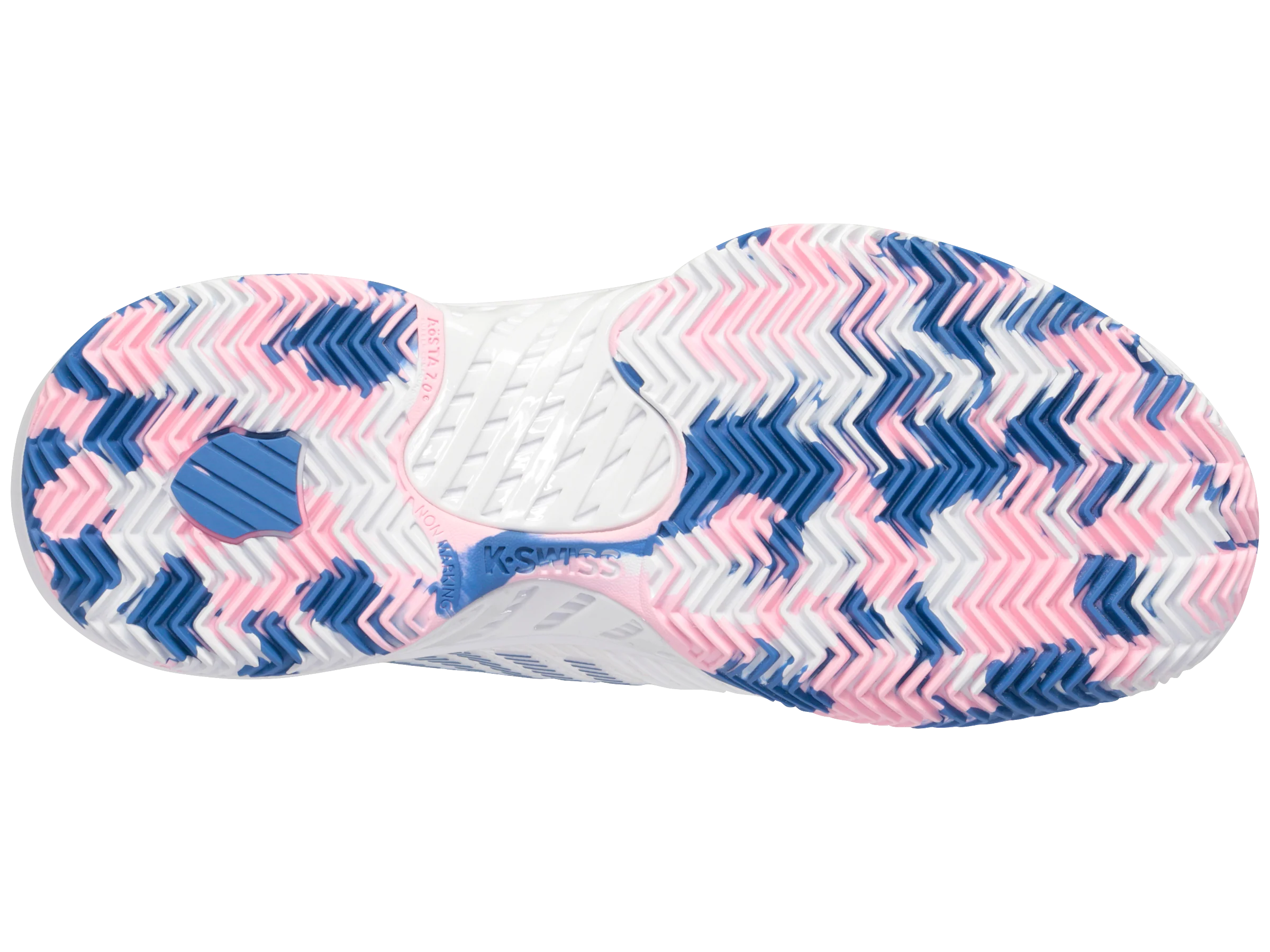 96617-969-M | HYPERCOURT SUPREME HB | WHITE/STAR SAPPHIRE/ORCHID PINK - Image 6