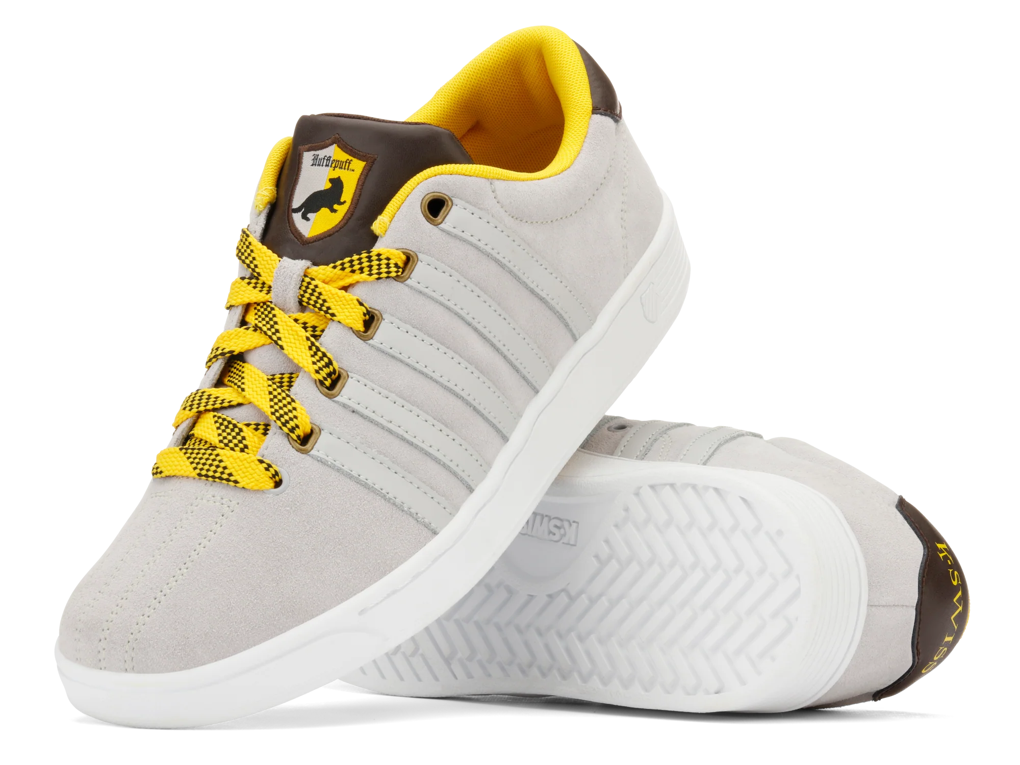96769-006-M | WOMENS HARRY POTTER X K-SWISS - COURT PRO II | HUFFLEPUFF - Image 3