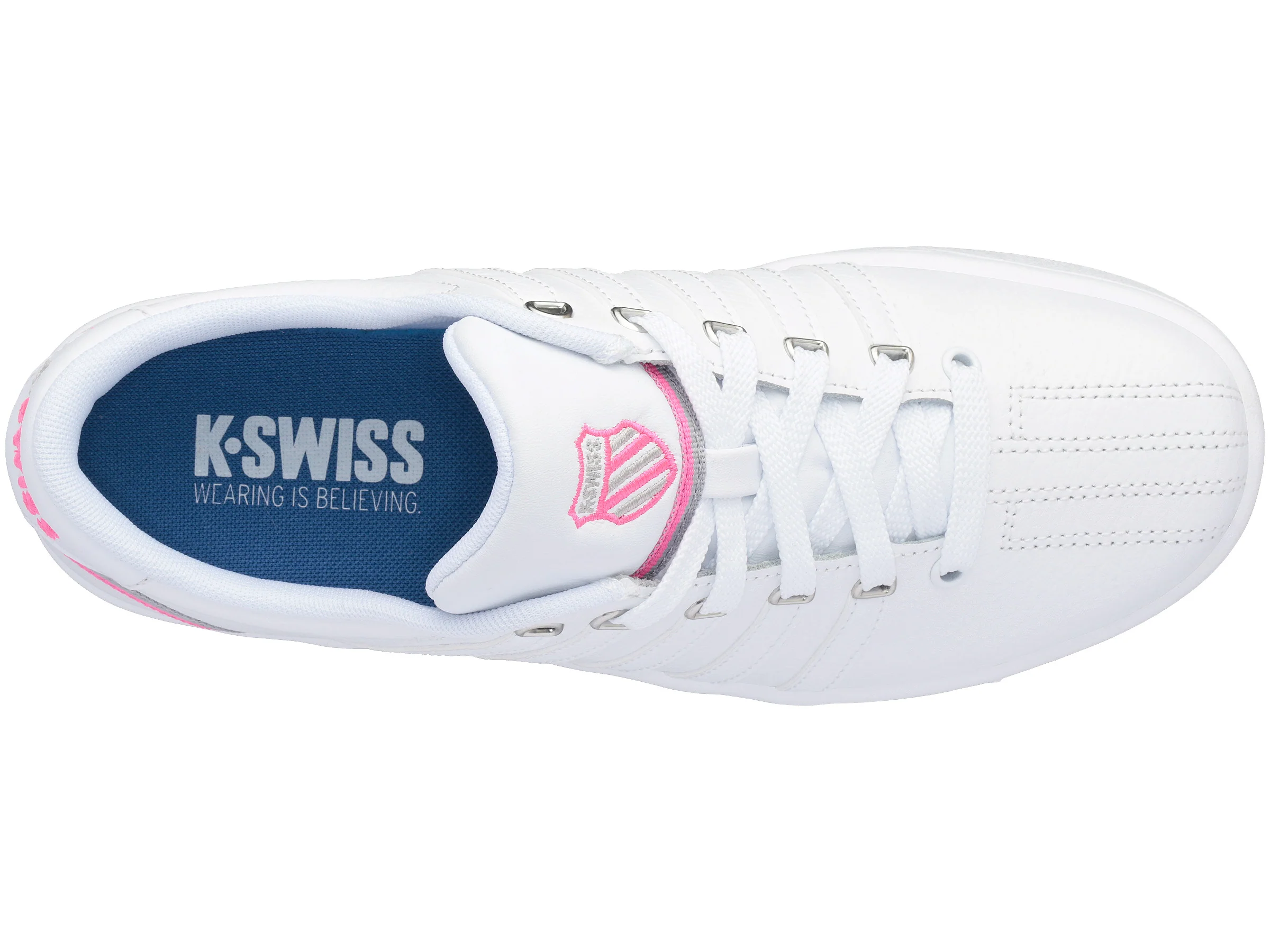 96793-185-M | COURT PRO II | WHITE/REPTILE/CANDY FUCHSIA/TAPE - Image 7
