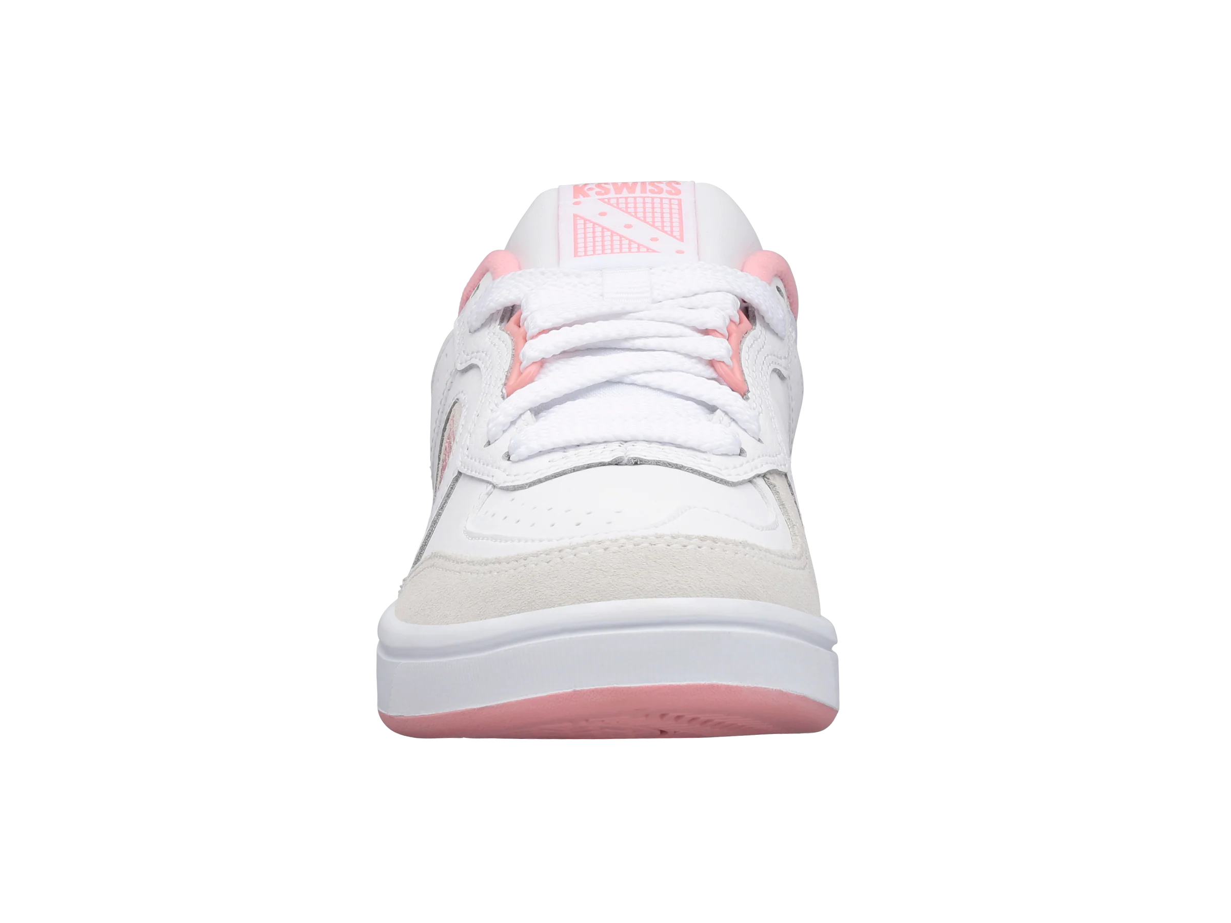 96802-973-M | WOMENS NORTH COURT | WHITE/FLAMINGO PINK - Image 3
