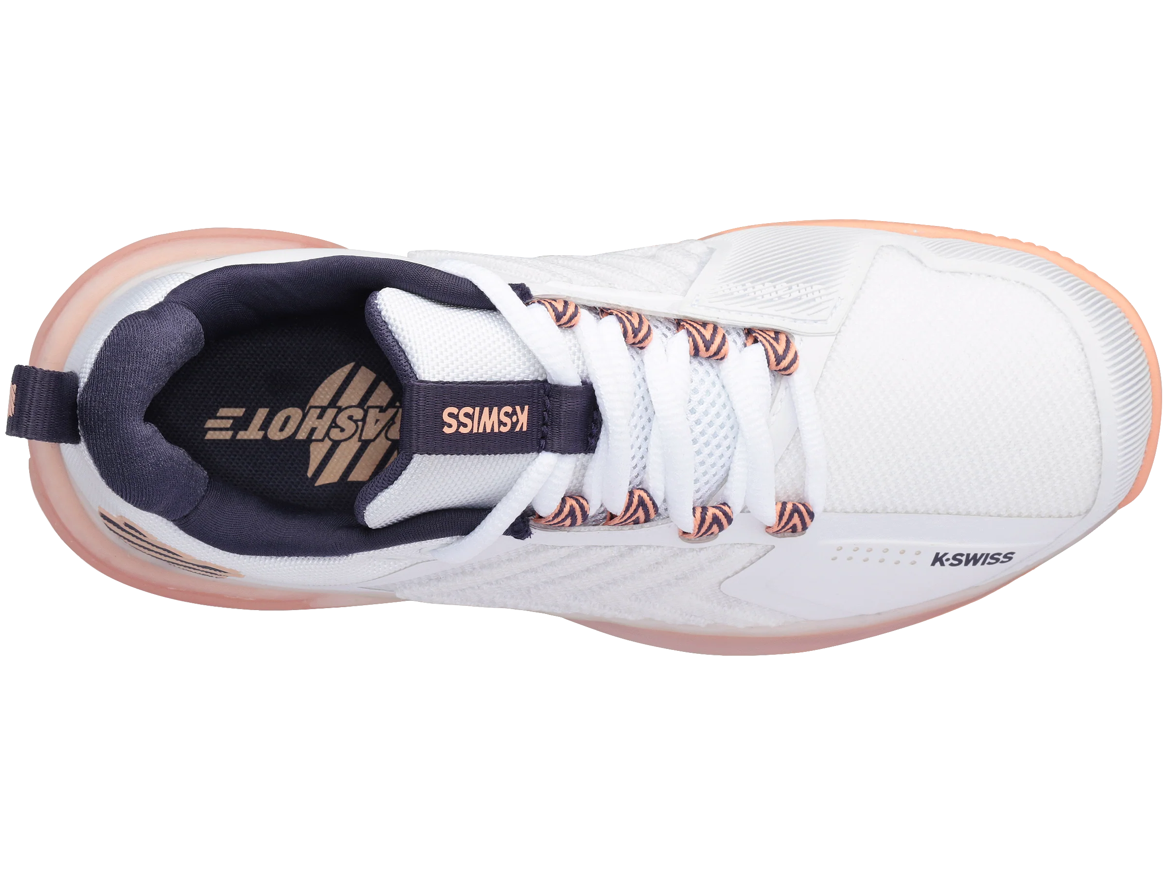96988-172-M | ULTRASHOT 3 | WHITE/PEACH NECTAR/GRAYSTONE - Image 7