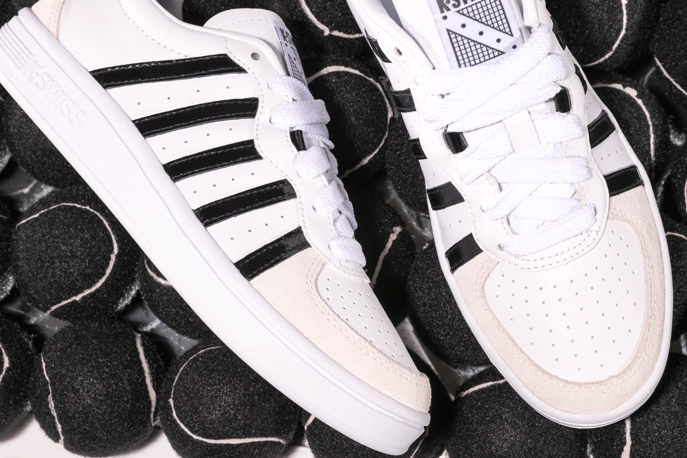 96995-919-M | WOMENS WESTCOURT | WHITE/BLACK/WHITE - Image 8
