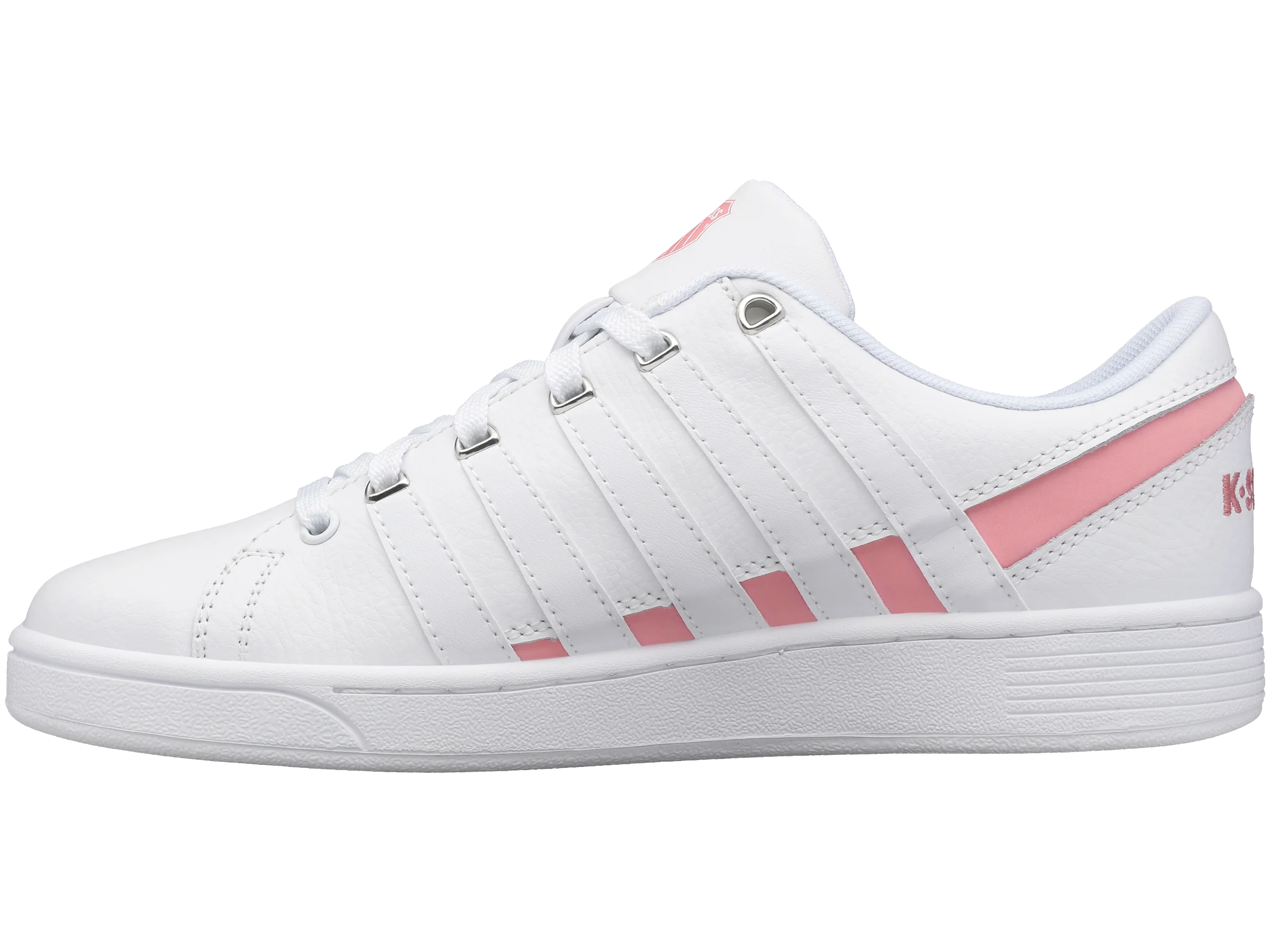 96999-973-M | RAMLI COURT | WHITE/FLAMINGO PINK - Image 5