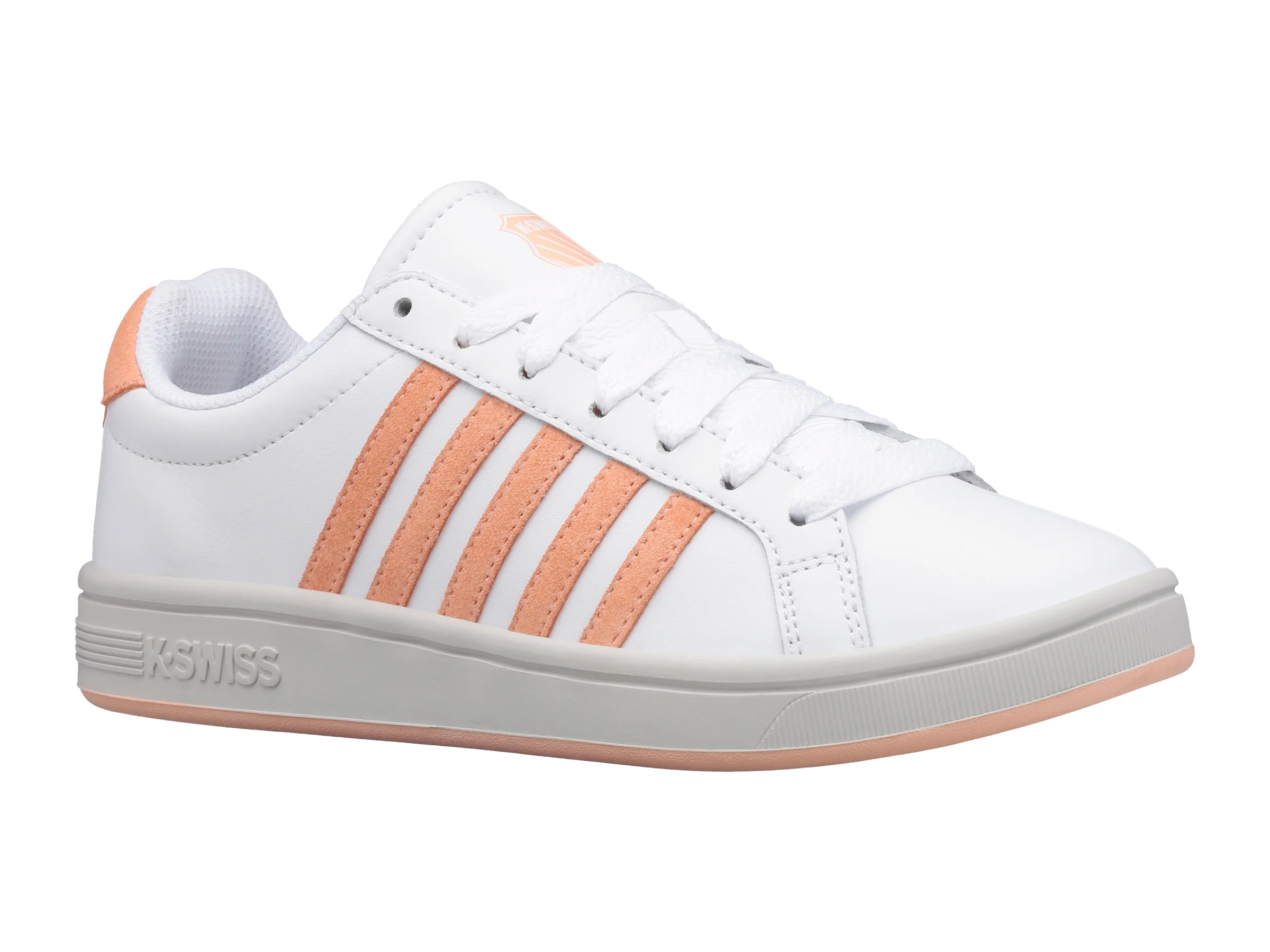 97011-171-M | COURT TIEBREAK | WHITE/PEACH NECTAR - Image 2