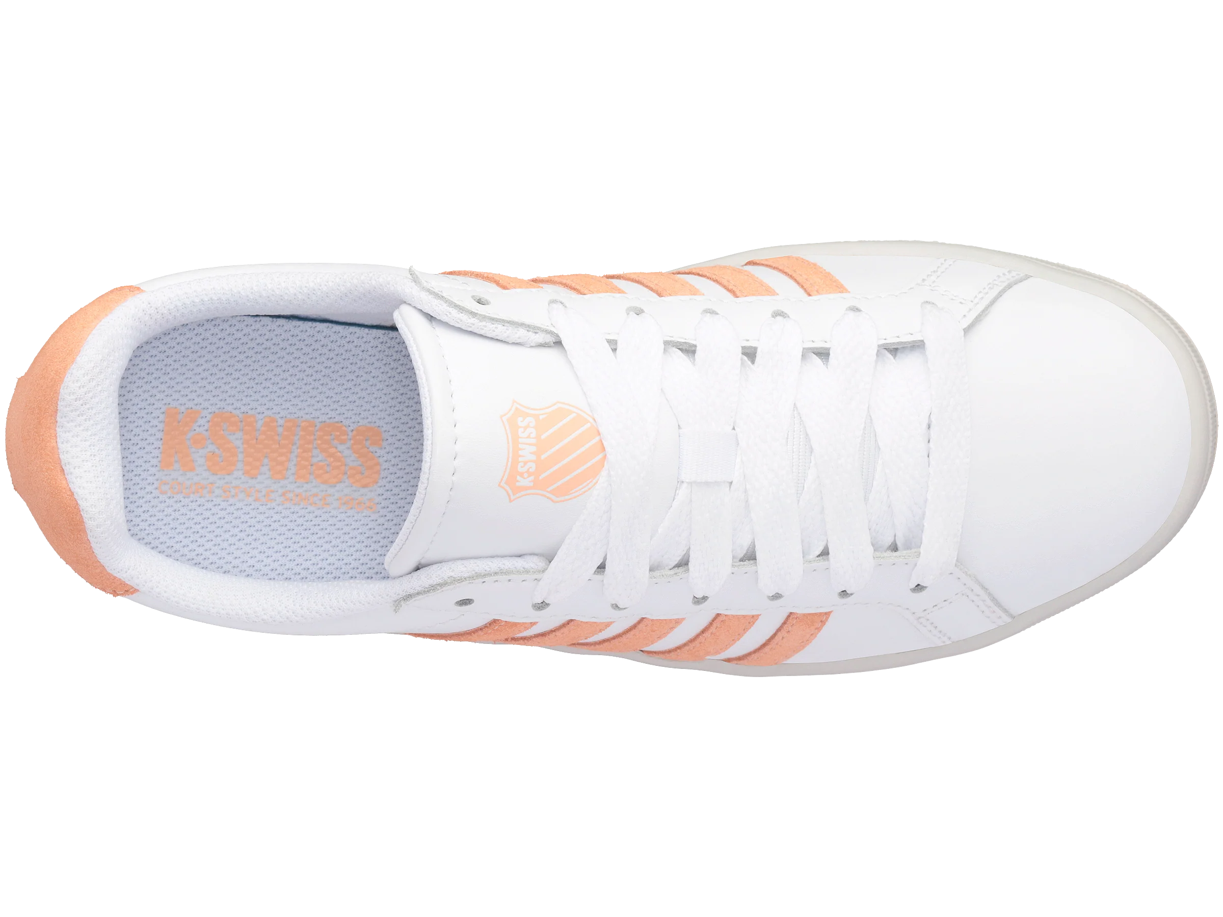 97011-171-M | COURT TIEBREAK | WHITE/PEACH NECTAR - Image 7