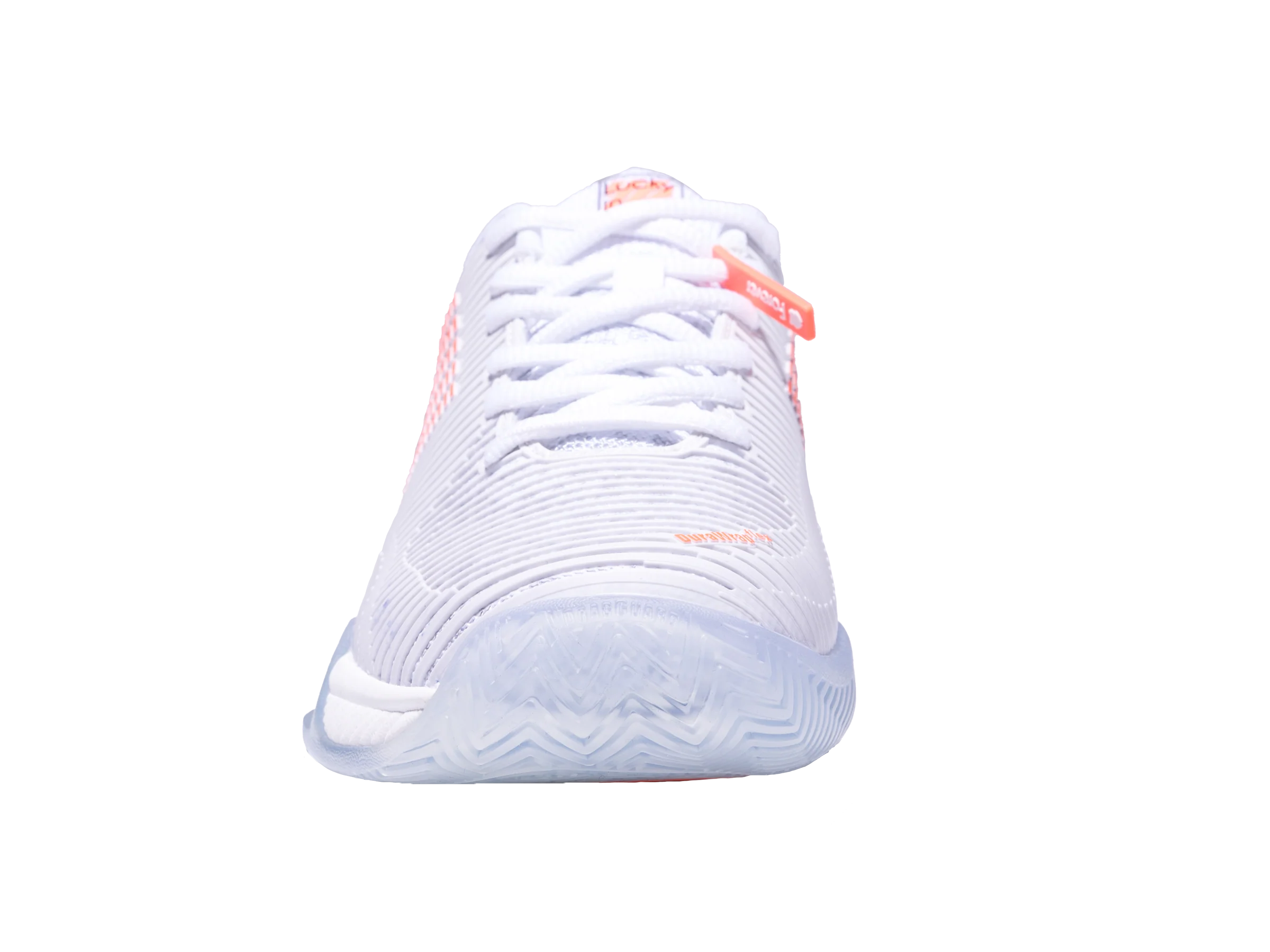 97382-112-M | HYPERCOURT EXPRESS 2 LUCKY IN LOVE | WHITE/DOVE/ORANGE GLOW - Image 3