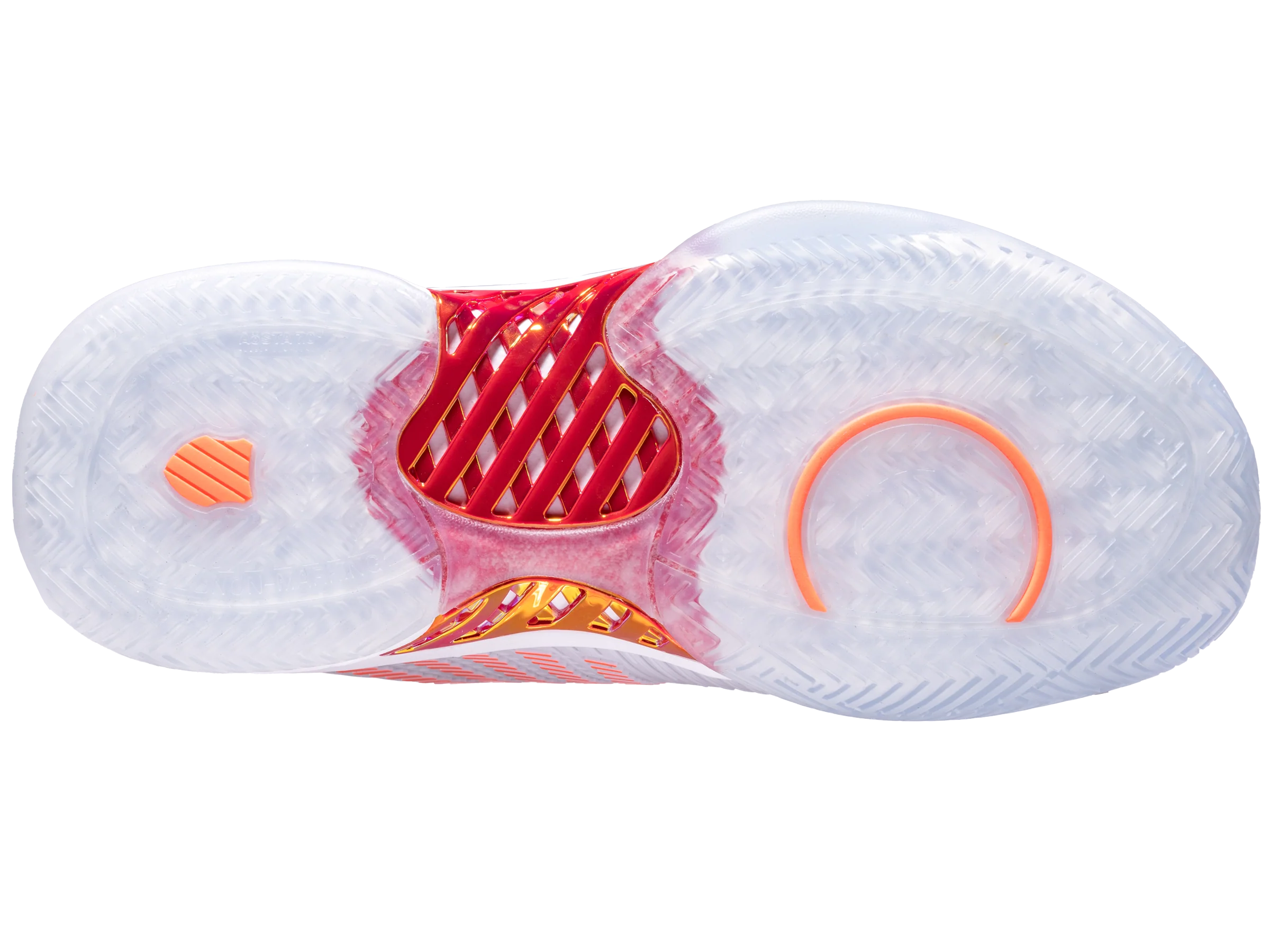 97382-112-M | HYPERCOURT EXPRESS 2 LUCKY IN LOVE | WHITE/DOVE/ORANGE GLOW - Image 8