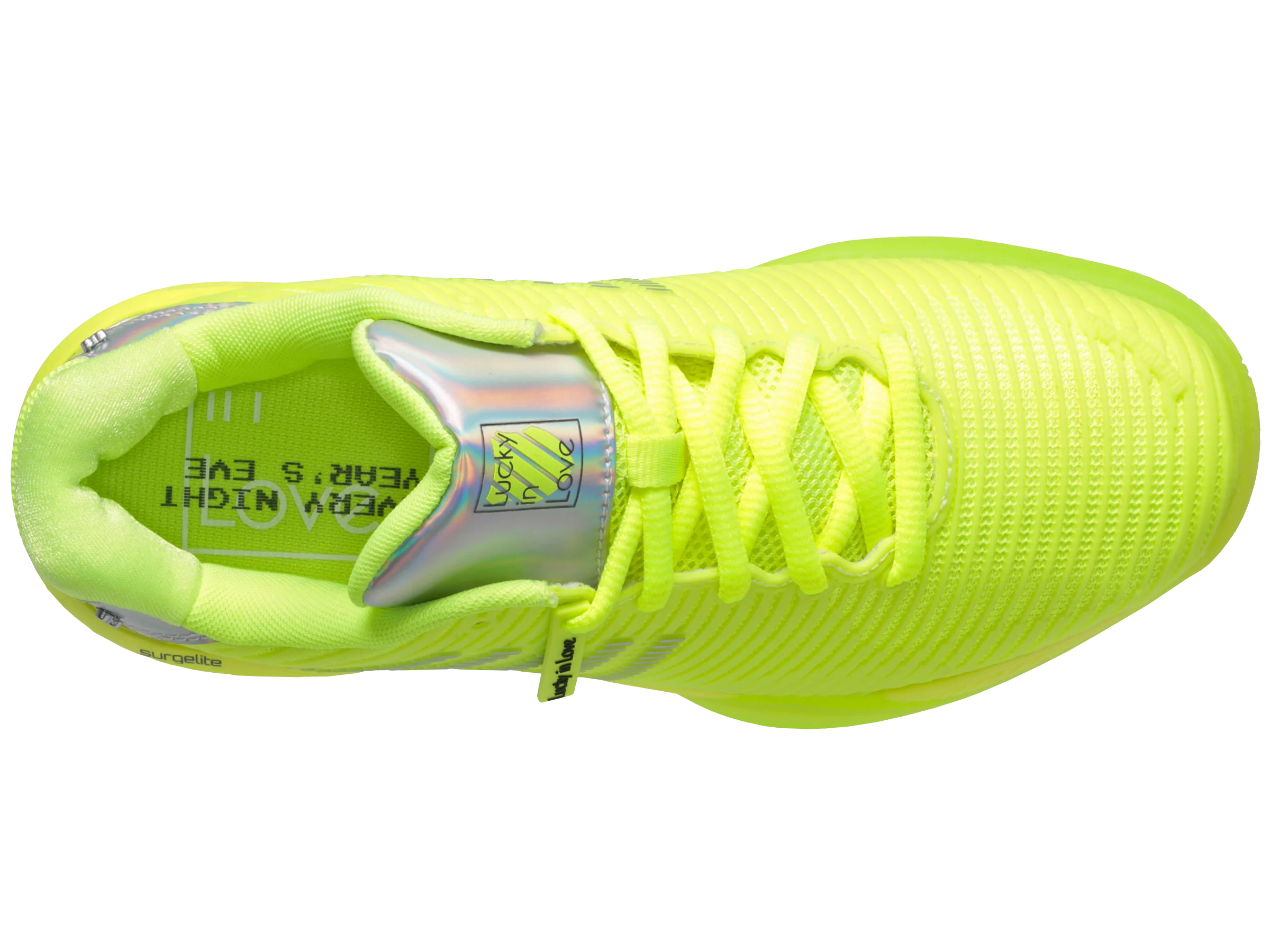 97382-728-M | HYPERCOURT EXPRESS 2  LUCKY IN LOVE | NEON YELLOE/SILVER/ASPHALT - Image 7