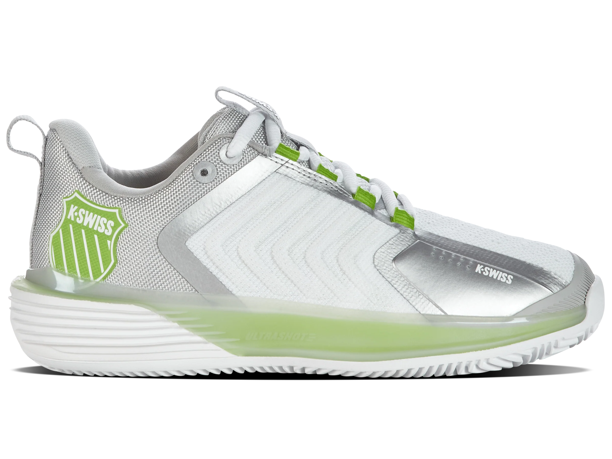98415-956-M | ULTRASHOT 3 HB | WHITE/GRAY VIOLET/LIME GREEN