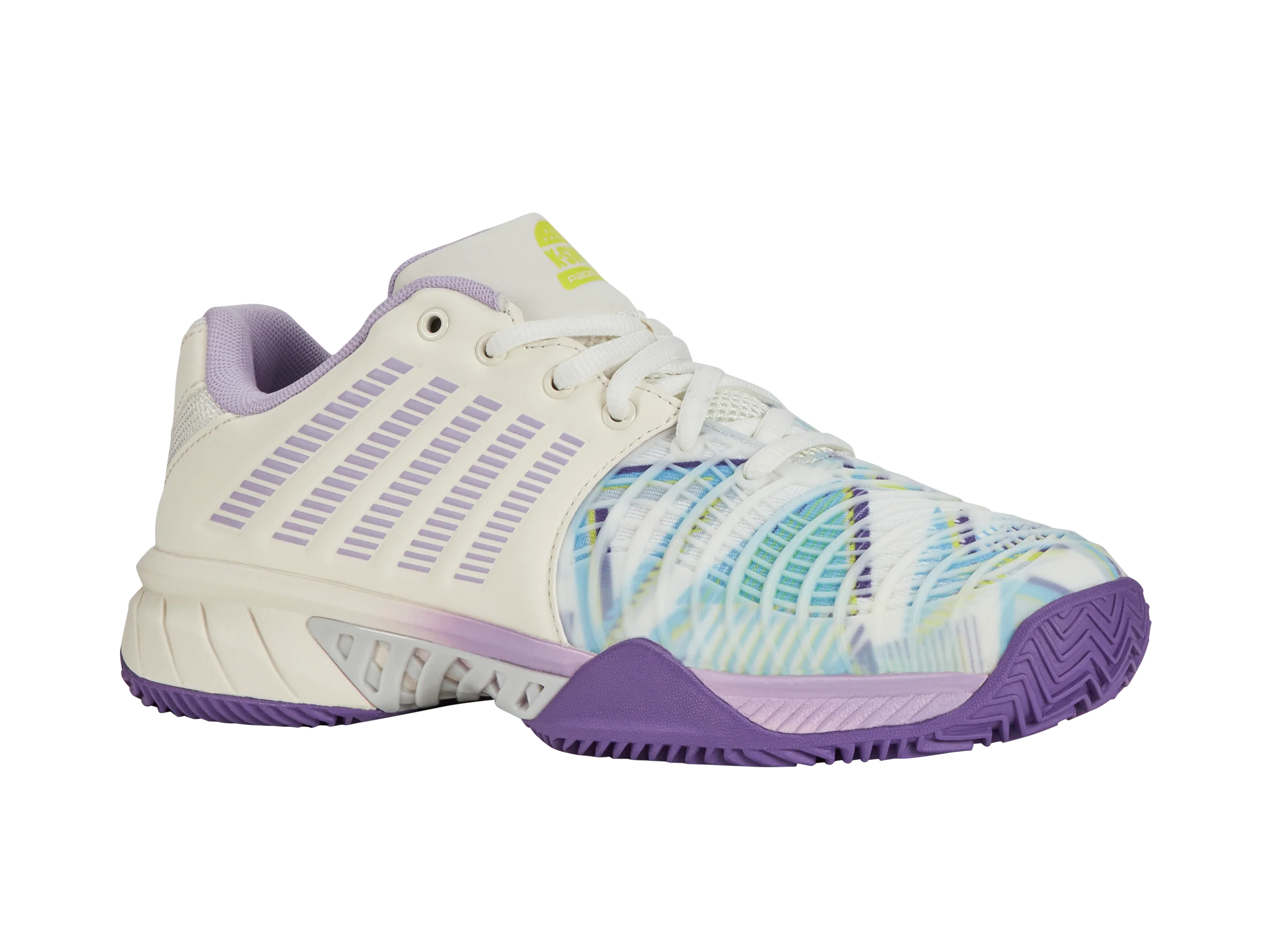 98900-182-M | EXPRESS LIGHT 3 PADEL | SNOW WHITE/PURPLE HEART/EVENING PRIMROSE - Image 2