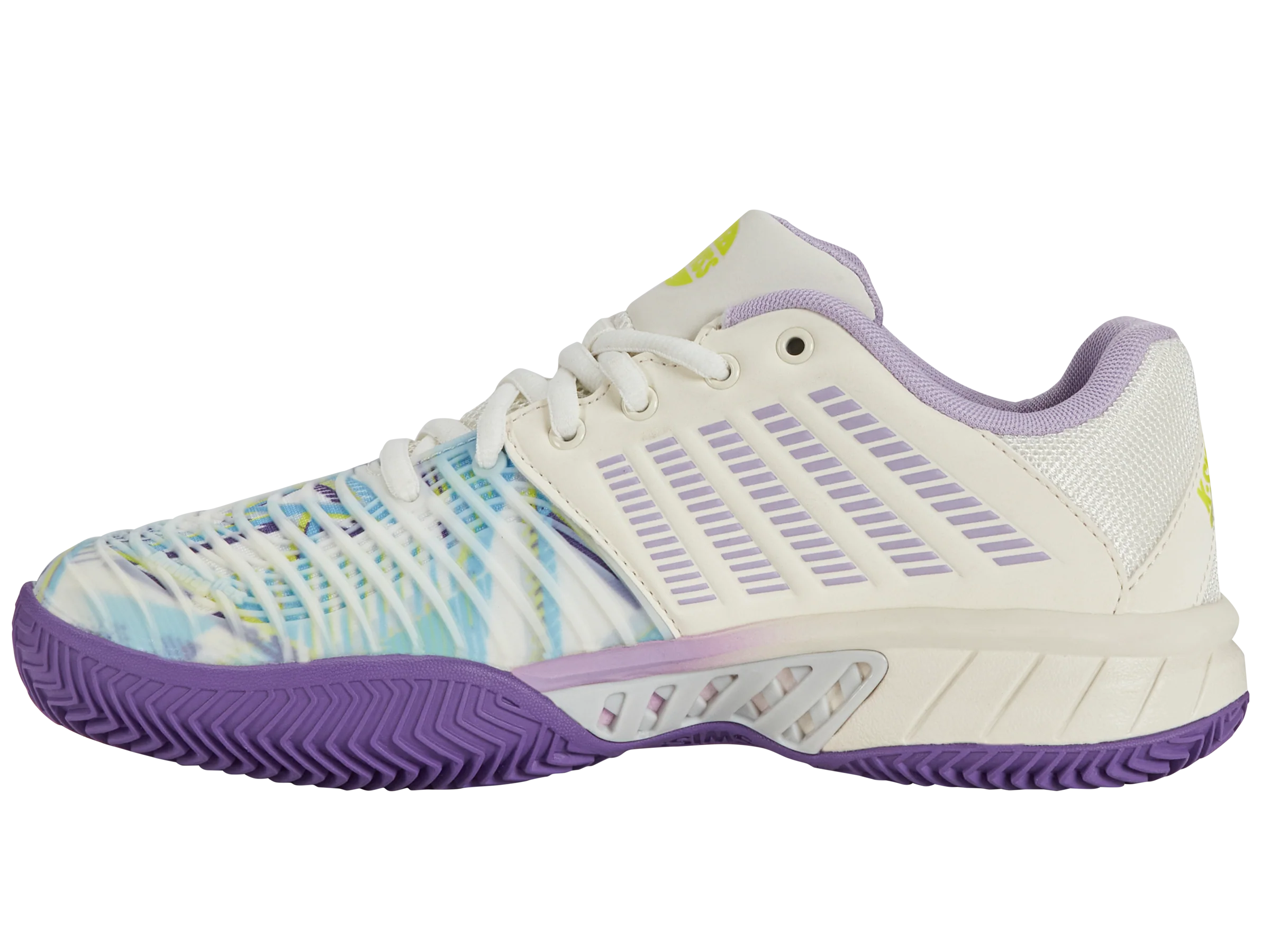 98900-182-M | EXPRESS LIGHT 3 PADEL | SNOW WHITE/PURPLE HEART/EVENING PRIMROSE - Image 5