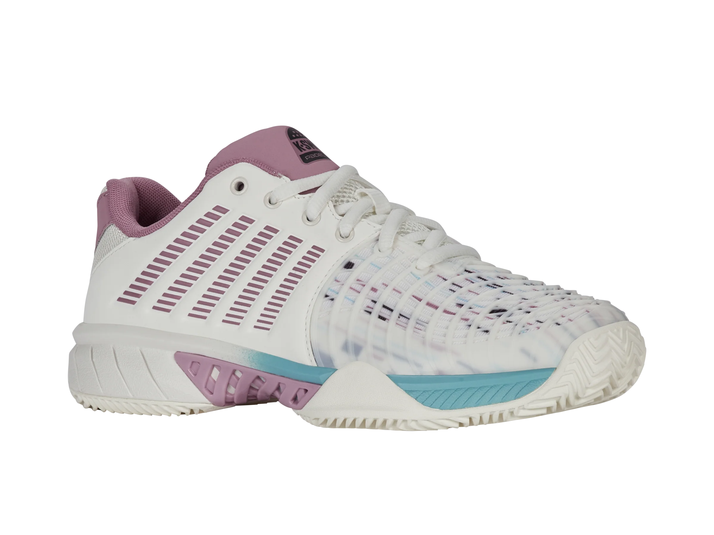 98900-966-M | EXPRESS LIGHT 3 PADEL | SNOW WHITE/LILAS/PASTEL TURQUOISE - Image 2