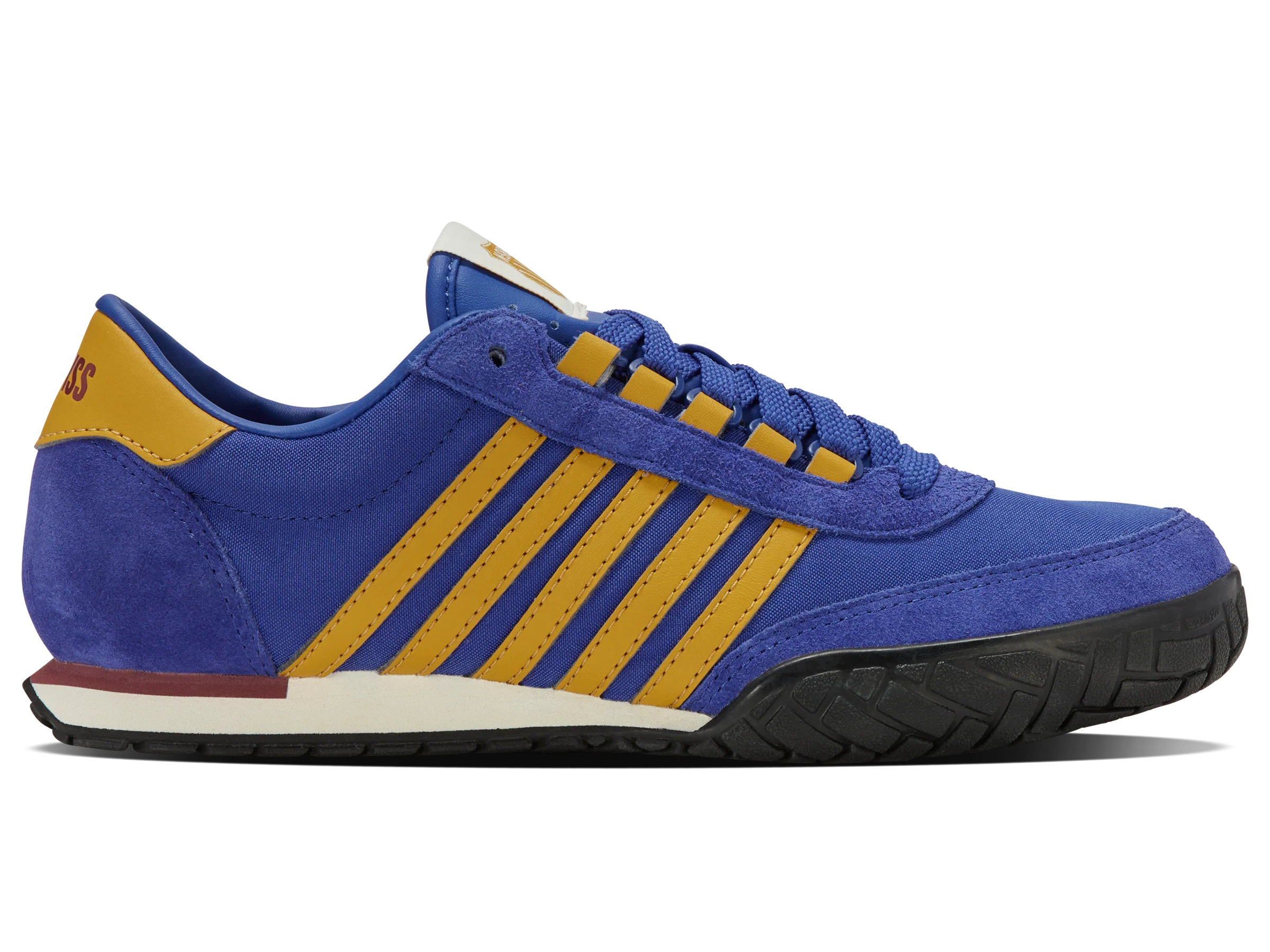 99463-482-M | VINTAGE TRAINER T | SURF THE WEB/GOLD FLAKE