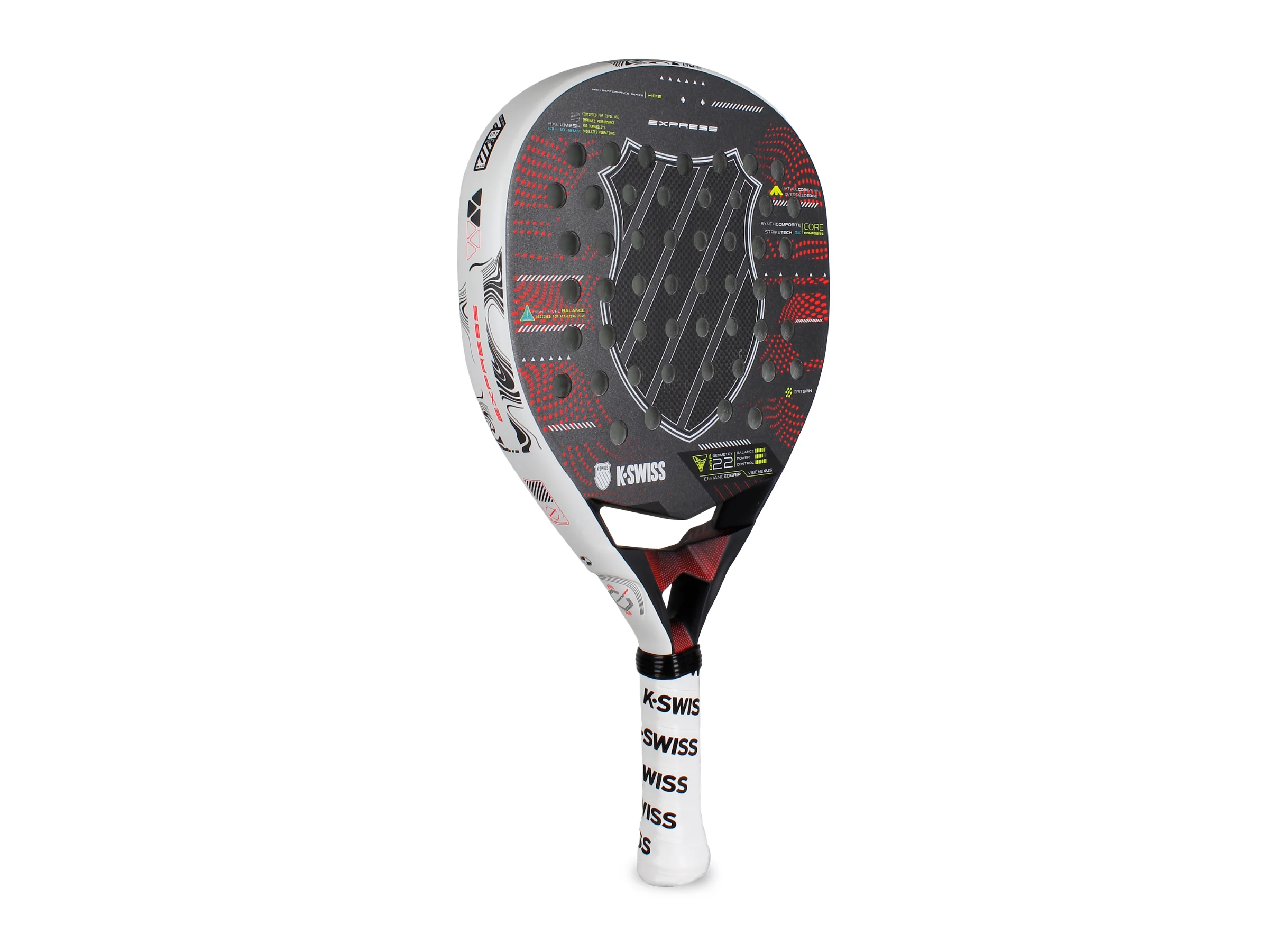 AC0259-037 | EXPRESS PADEL RACKET | BLACK/WHITE/RED - Image 2